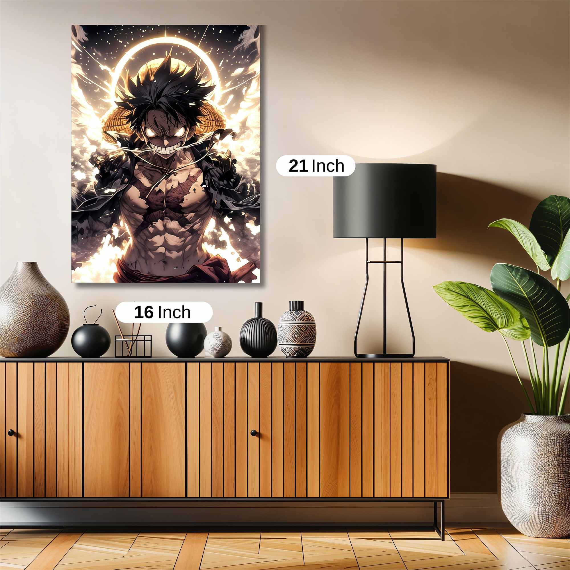 Luffy Ascension Safe Wall Magnetic / M