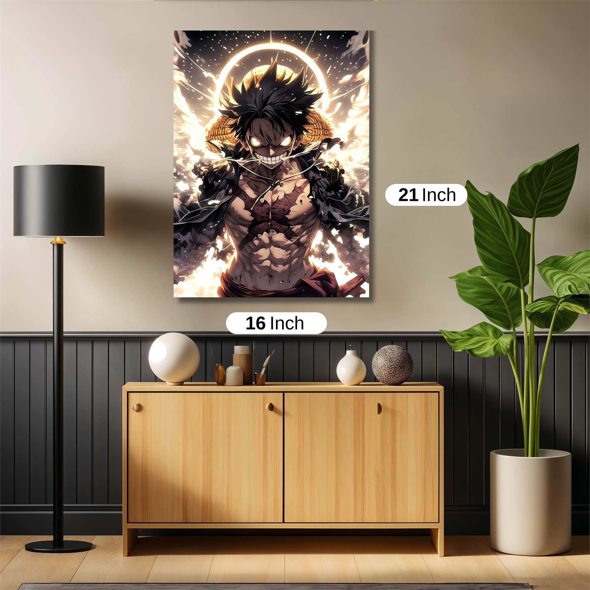 Luffy Ascension Safe Wall Magnetic / M