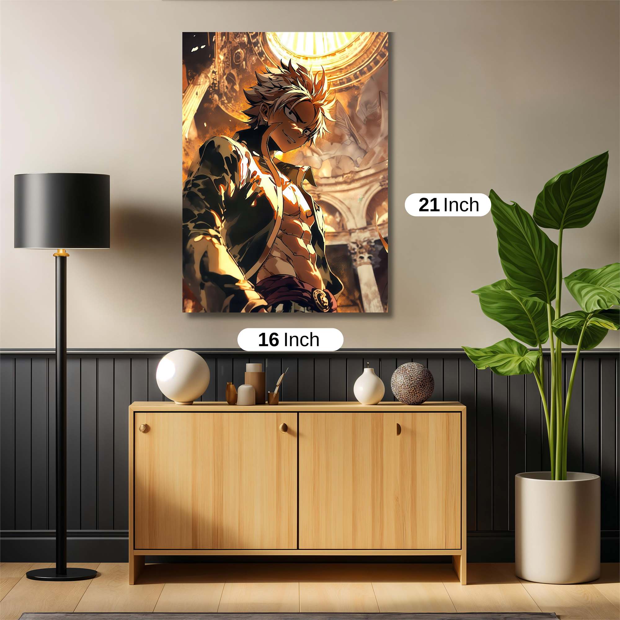 Natsu Blaze Safe Wall Magnetic / M