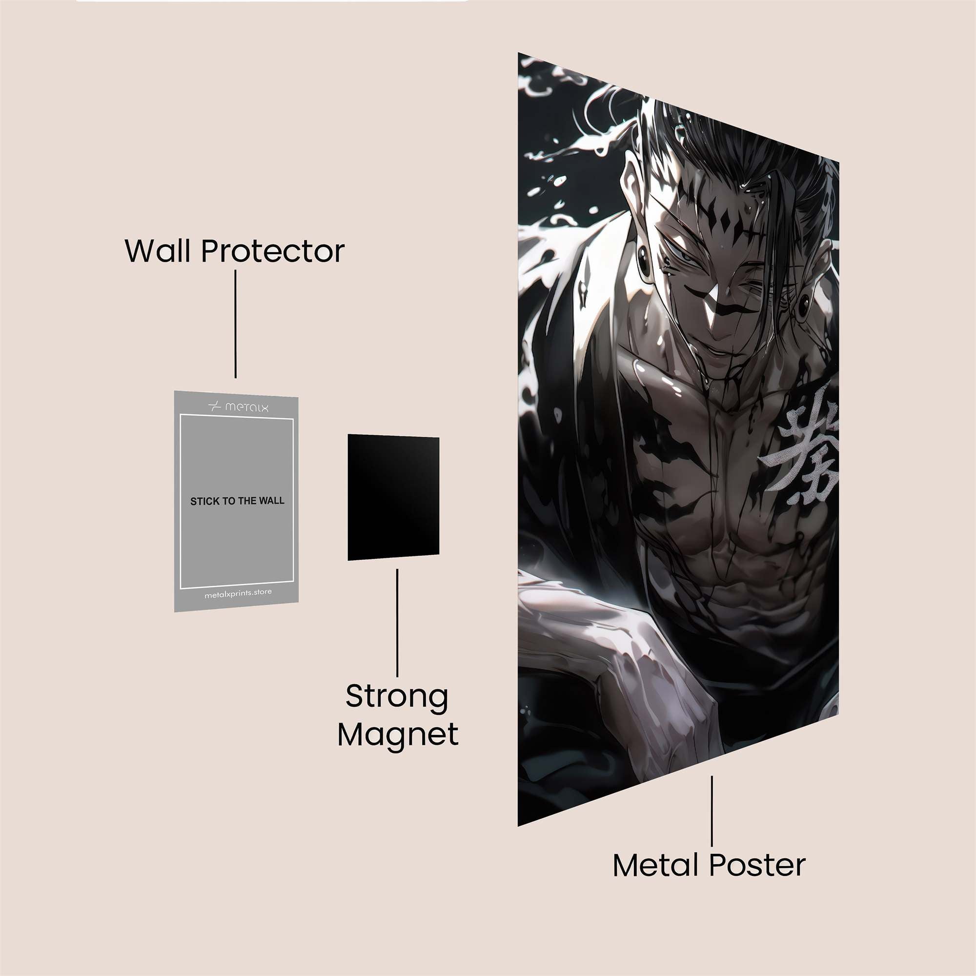 Toji Enigmatic Safe Wall Magnetic / M