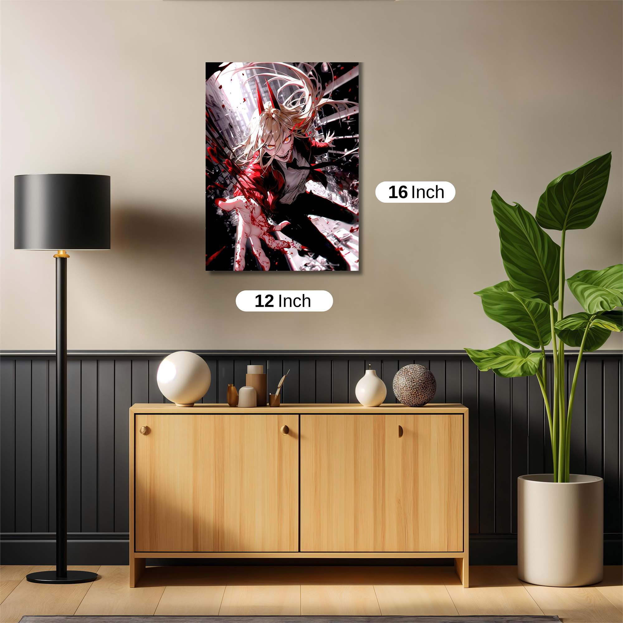 Demonic Frenzy Safe Wall Magnetic / M