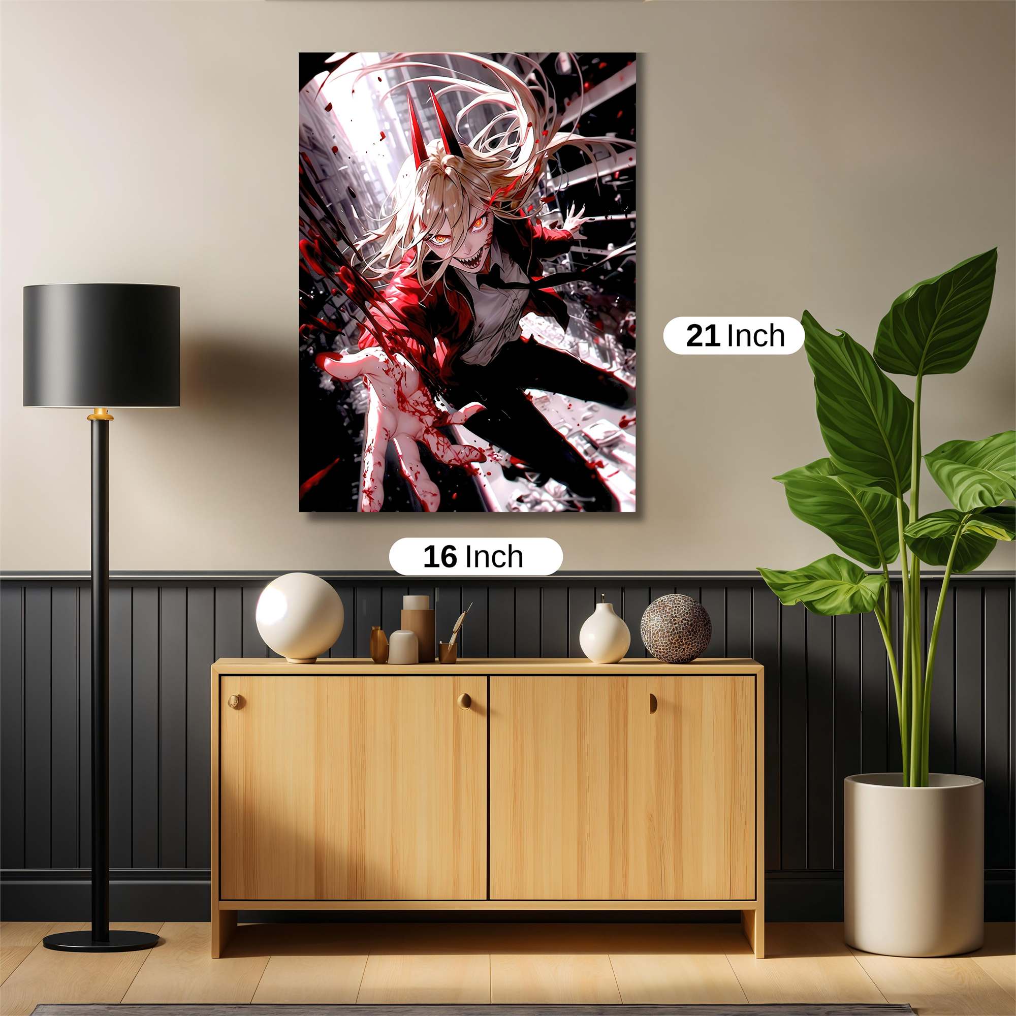 Demonic Frenzy Safe Wall Magnetic / M