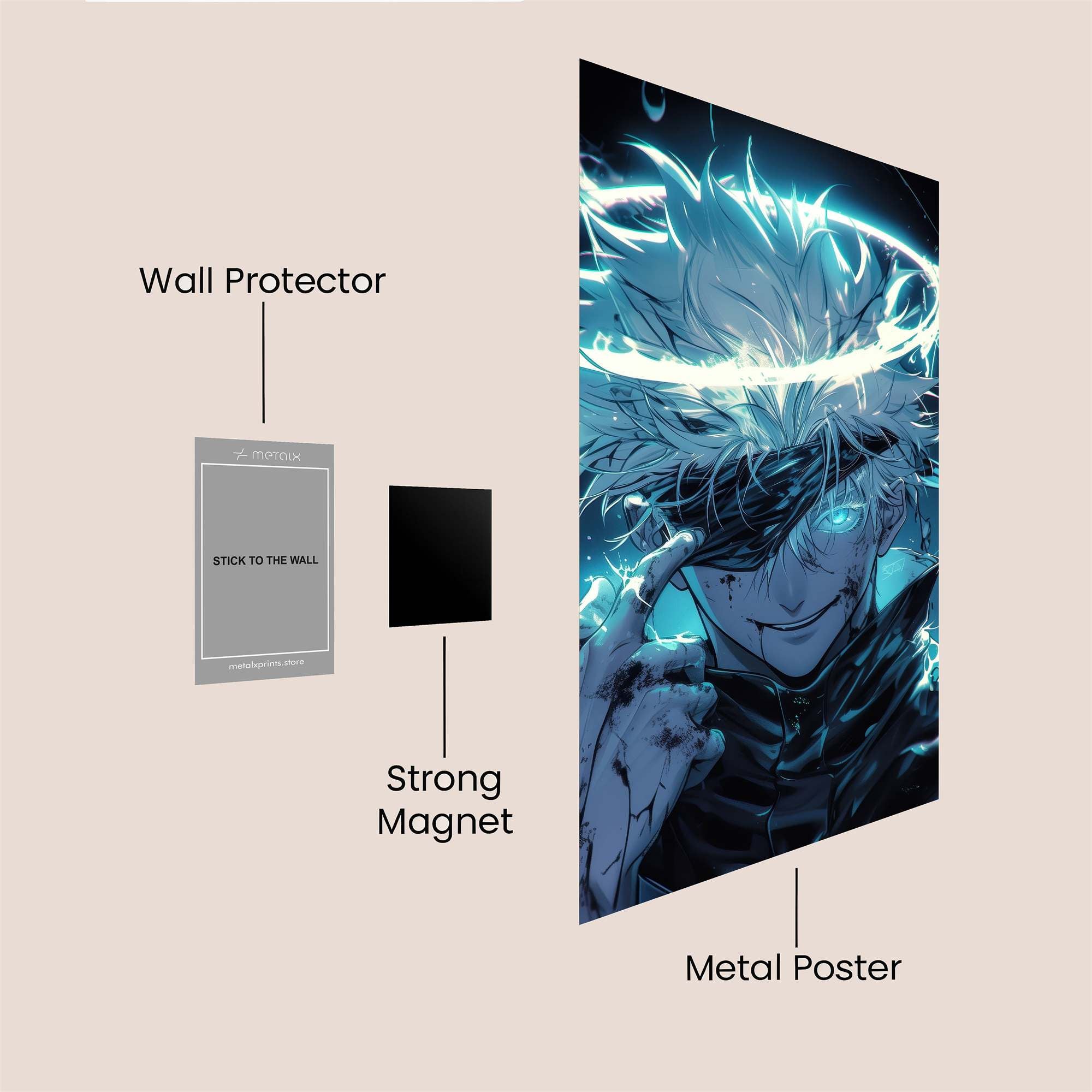 Satoru Serene Safe Wall Magnetic / M