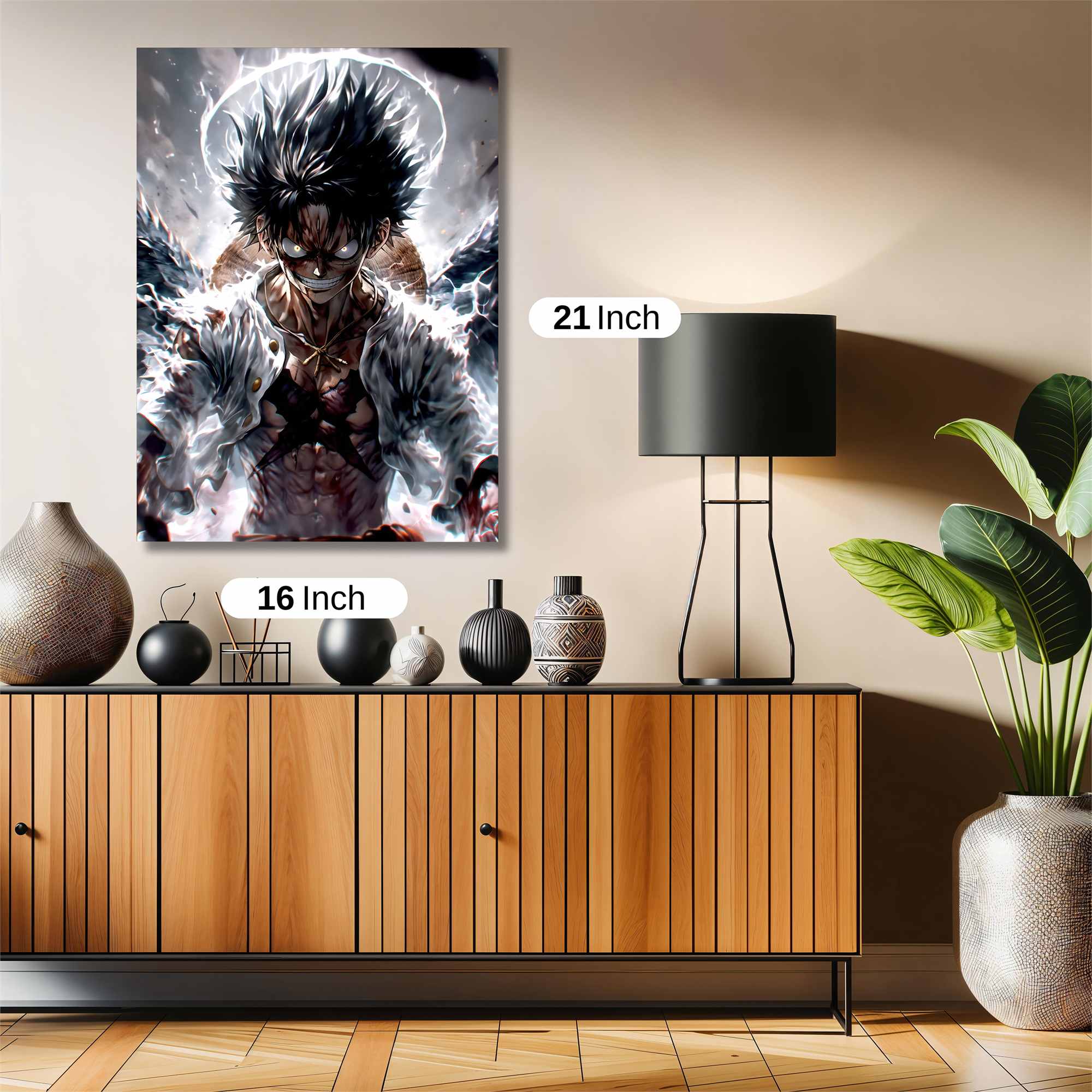 Luffy Ascendant Safe Wall Magnetic / M