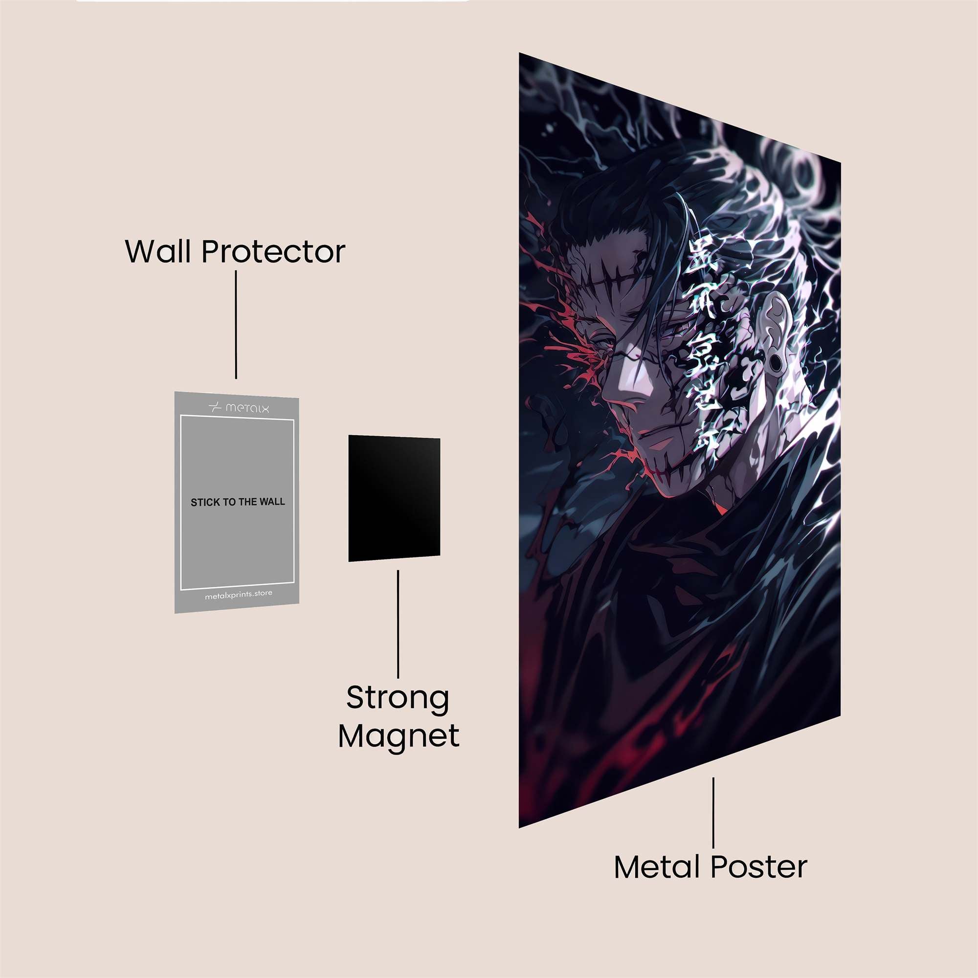 Mahito Chaotic Safe Wall Magnetic / M