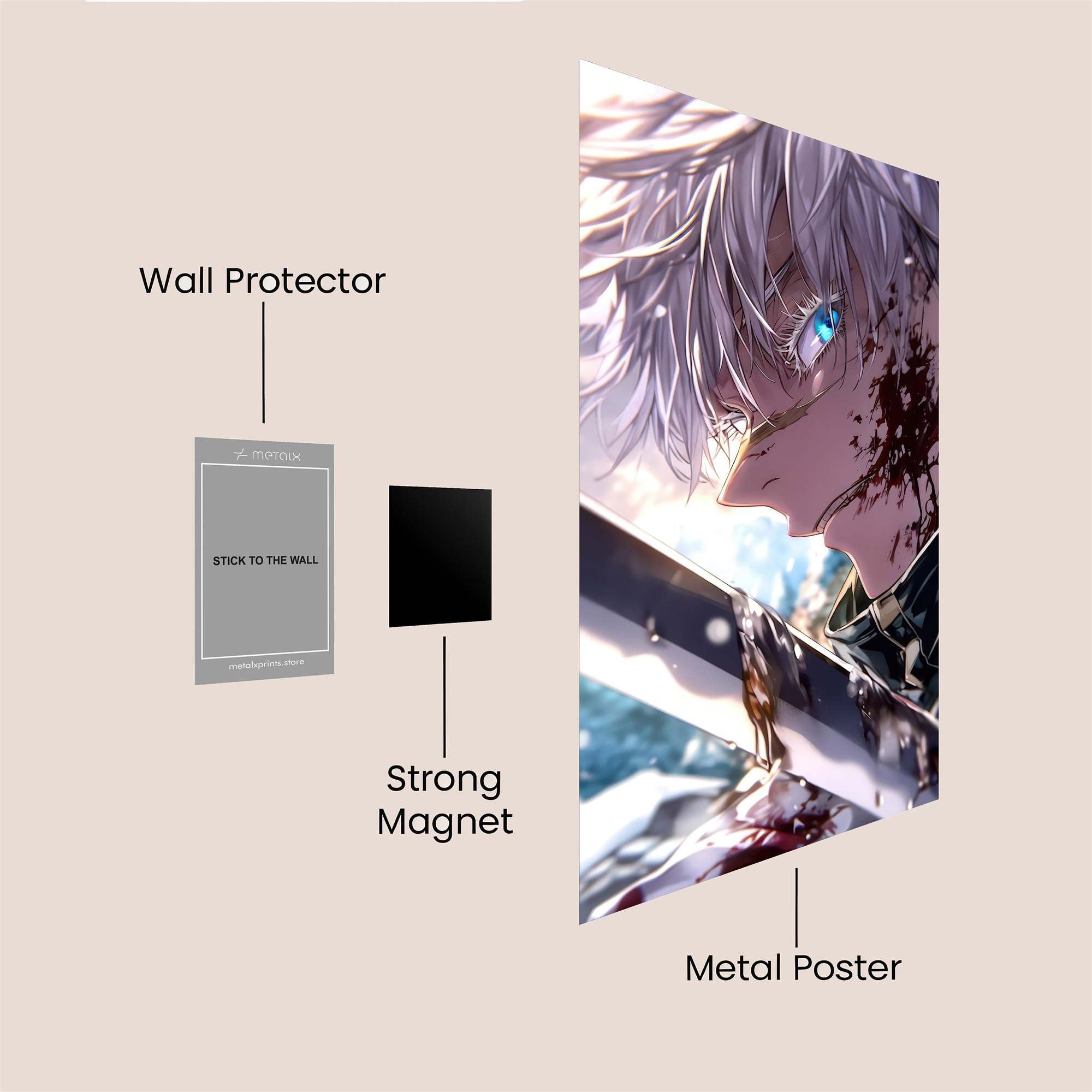 Satoru Serene Safe Wall Magnetic / M