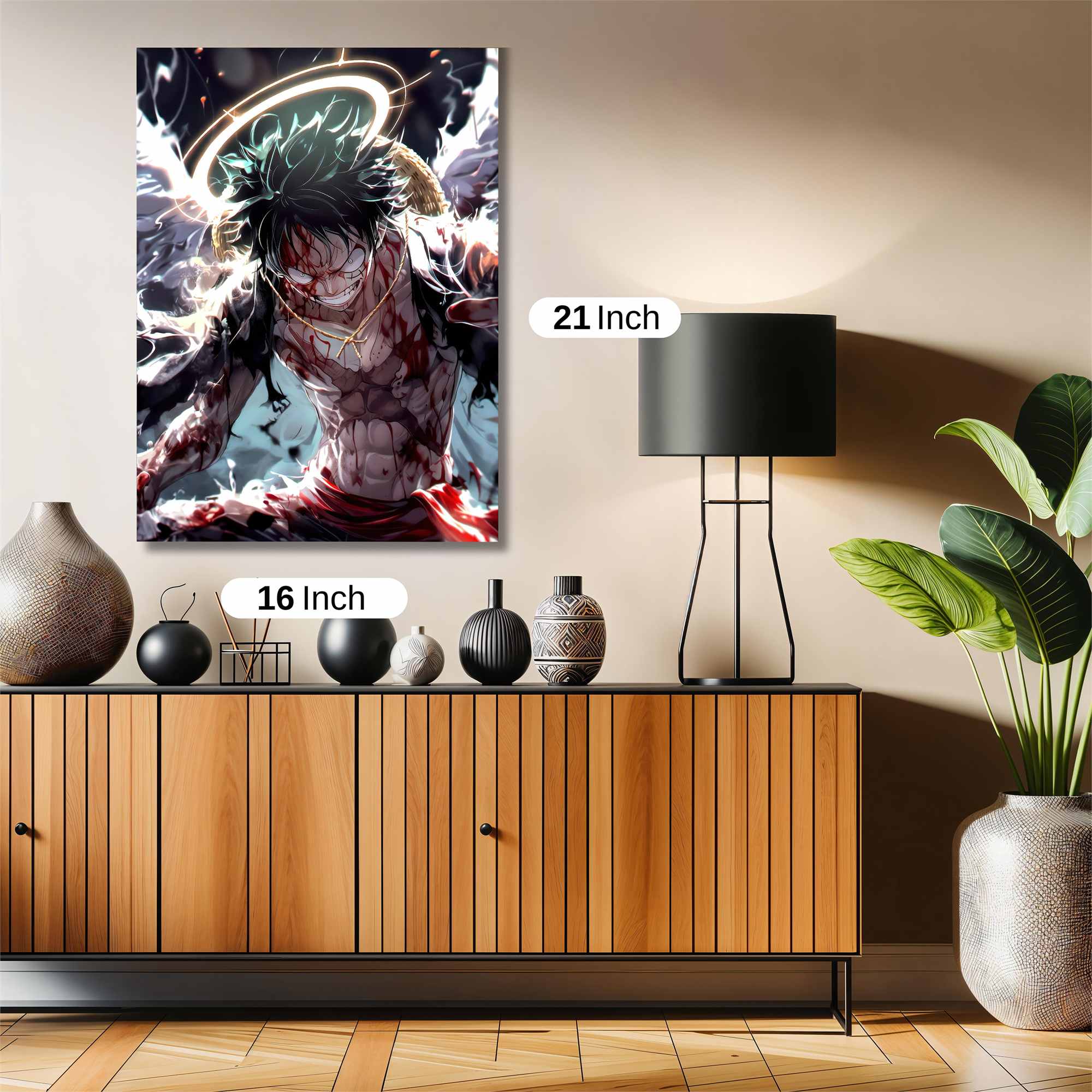 Luffy Ascendant Safe Wall Magnetic / M