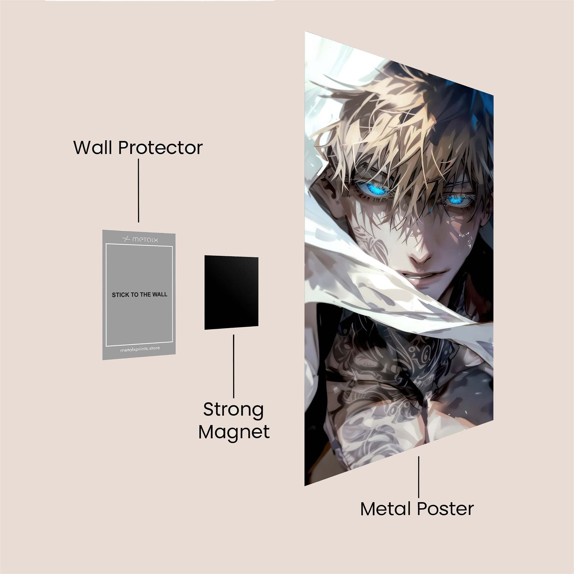 Satoru Enigmatic Safe Wall Magnetic / M