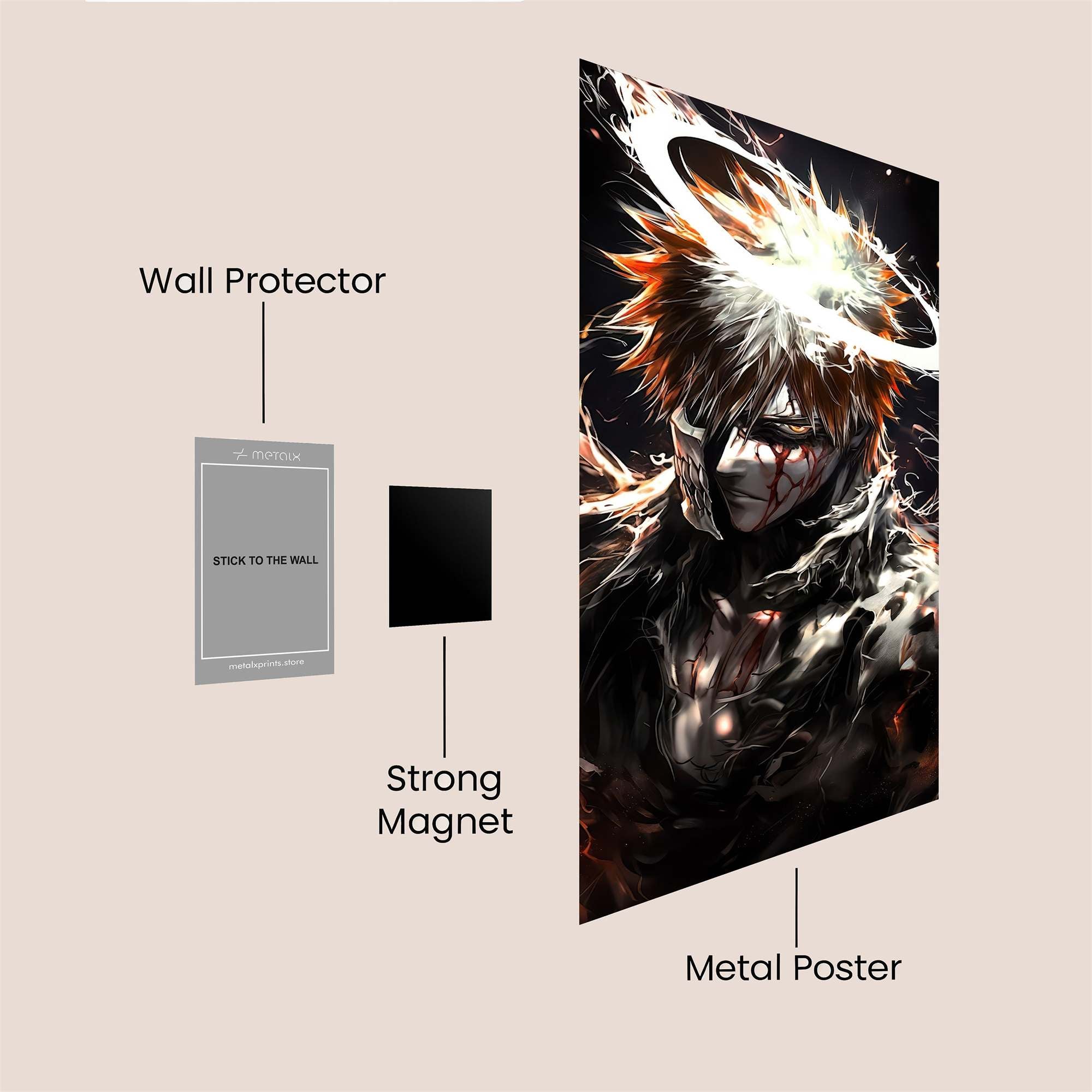 Ichigo Havoc Safe Wall Magnetic / M