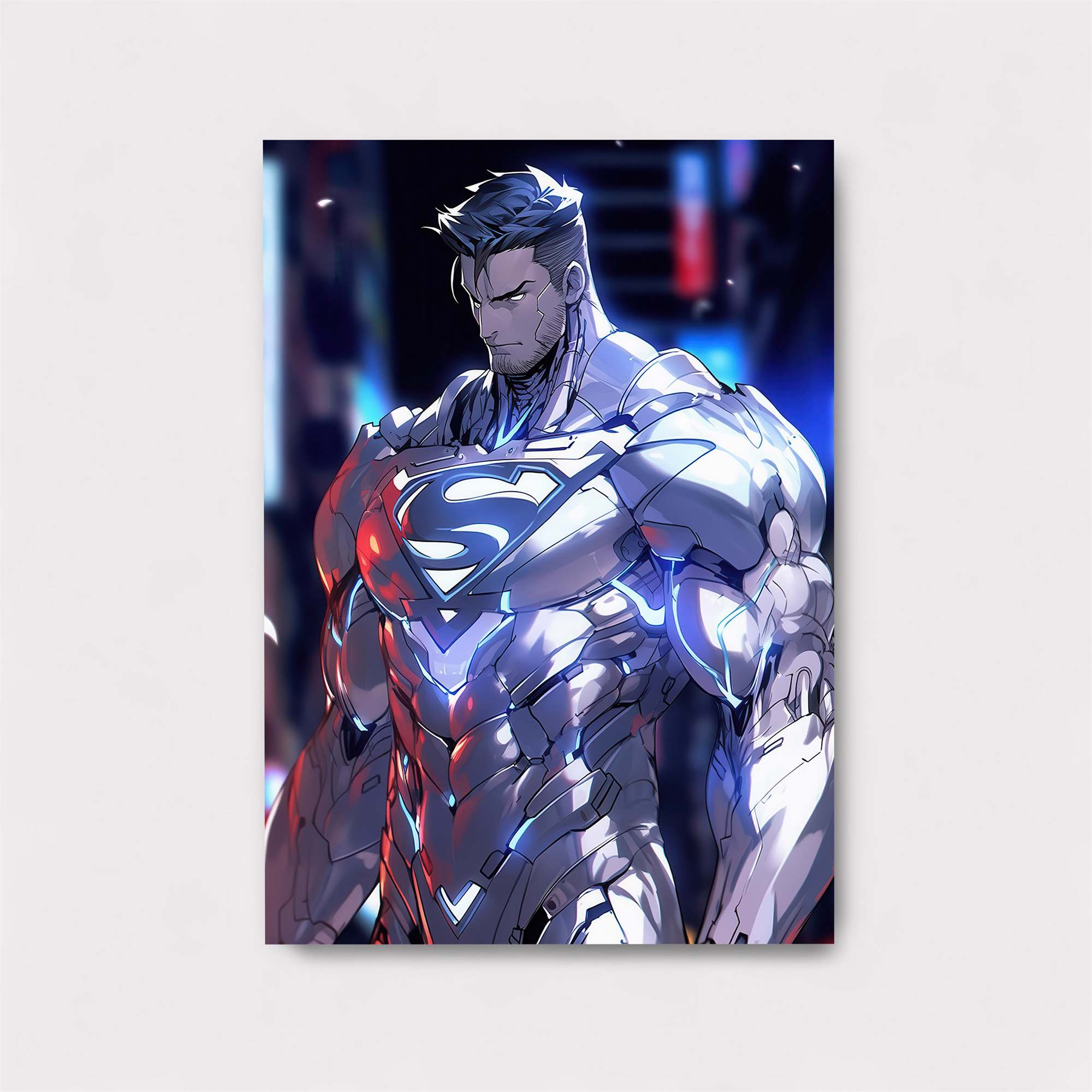 Superman Cybernetic Safe Wall Magnetic / M