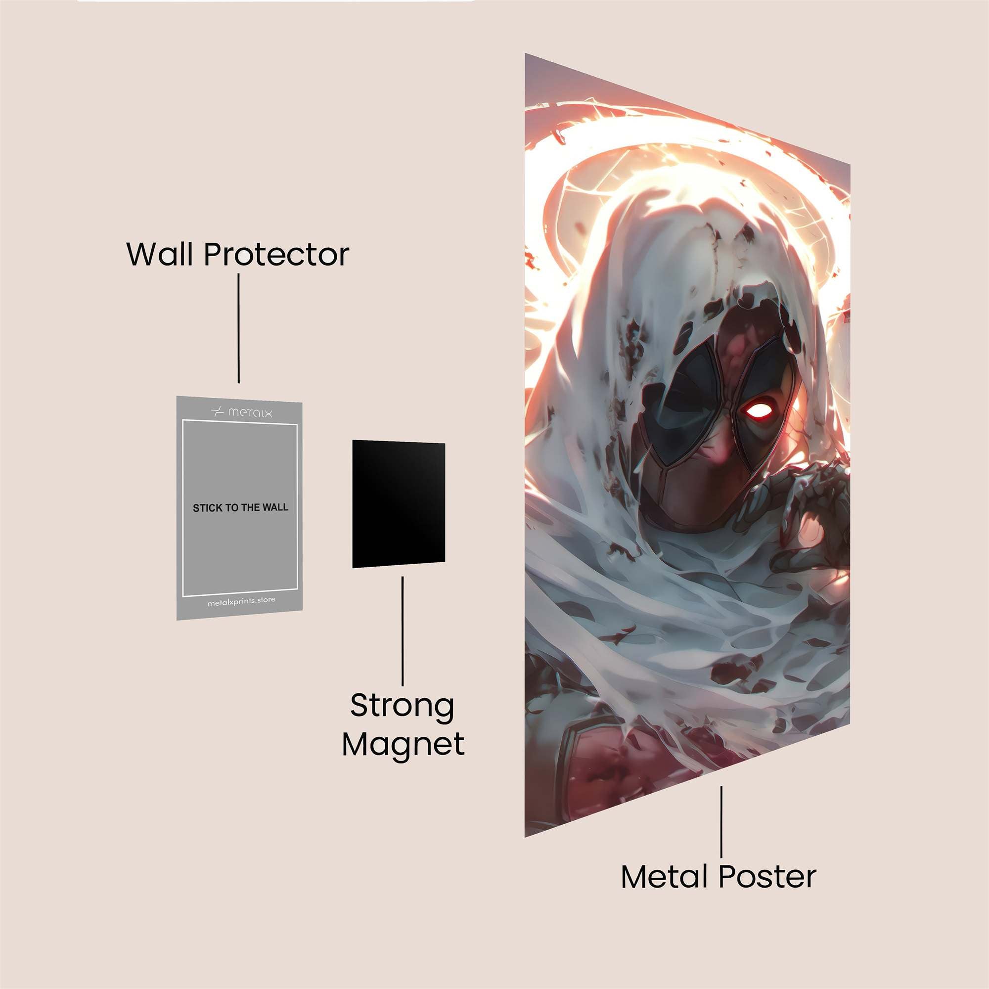 Deadpool Divine Safe Wall Magnetic / M