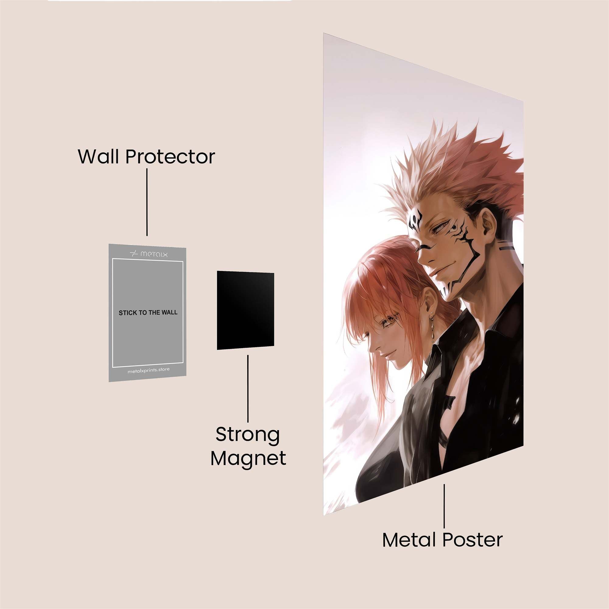 Yuji Radiant Safe Wall Magnetic / M