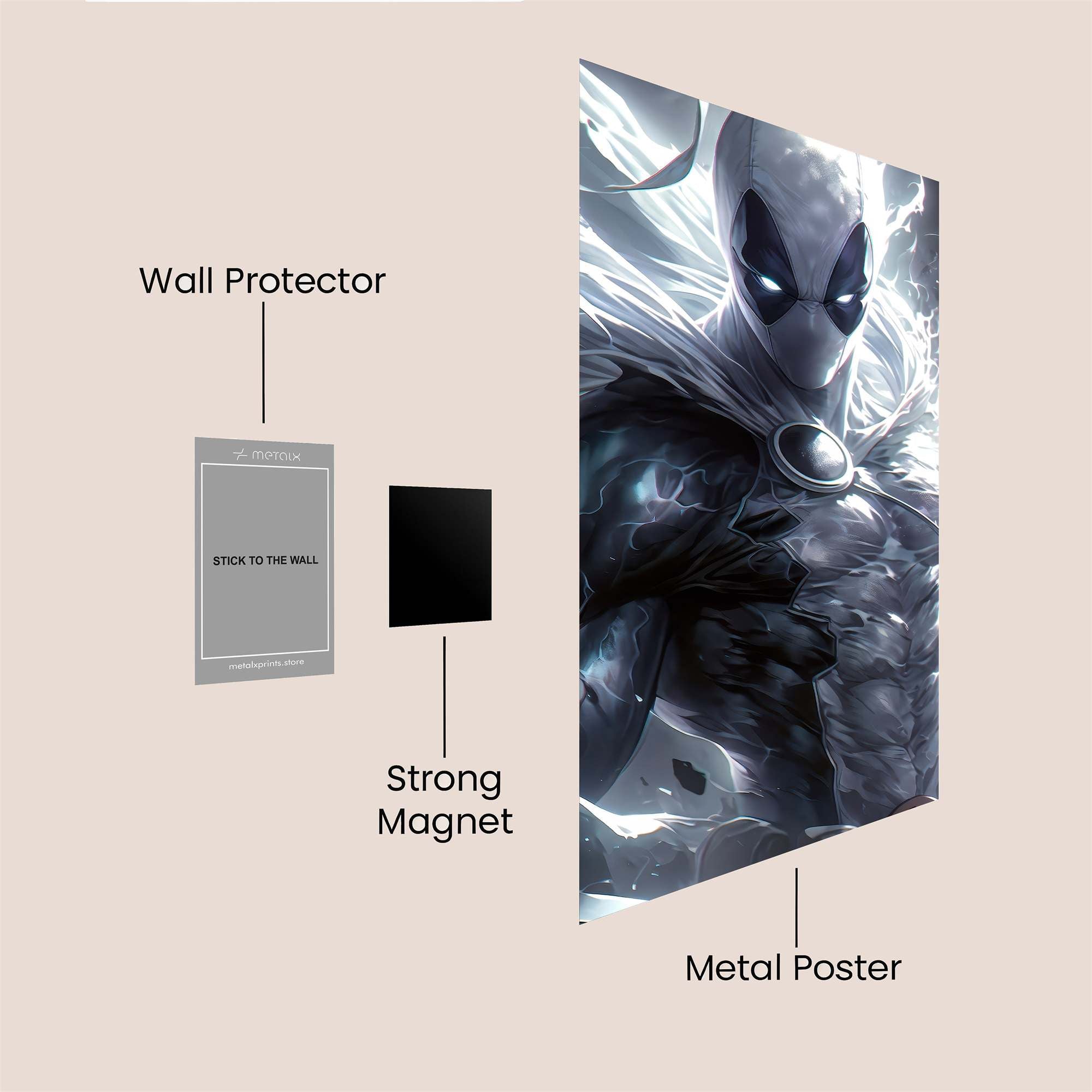 Phantom Radiance Safe Wall Magnetic / M