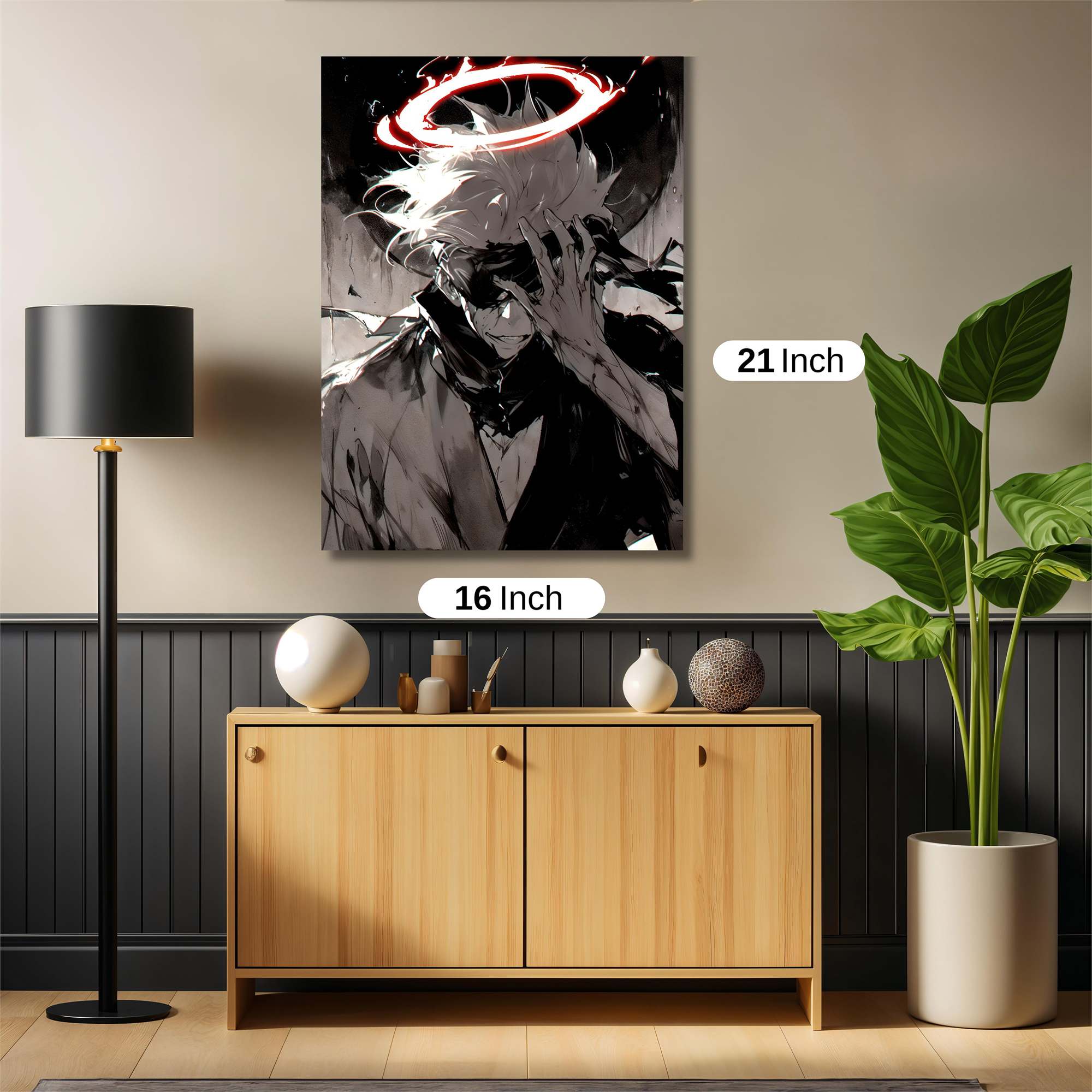 Gojo Tormented Safe Wall Magnetic / M