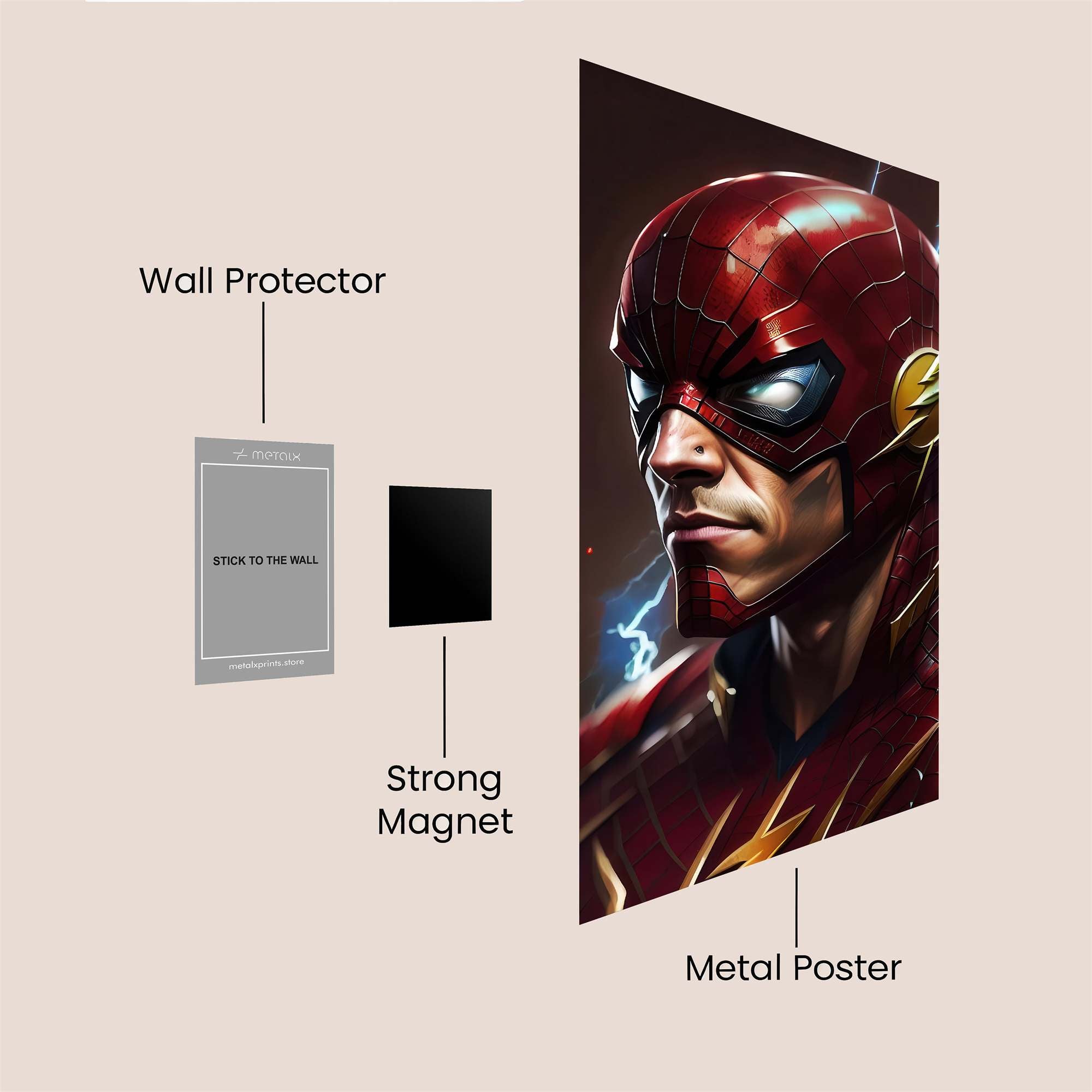 Flash Intense Safe Wall Magnetic / M