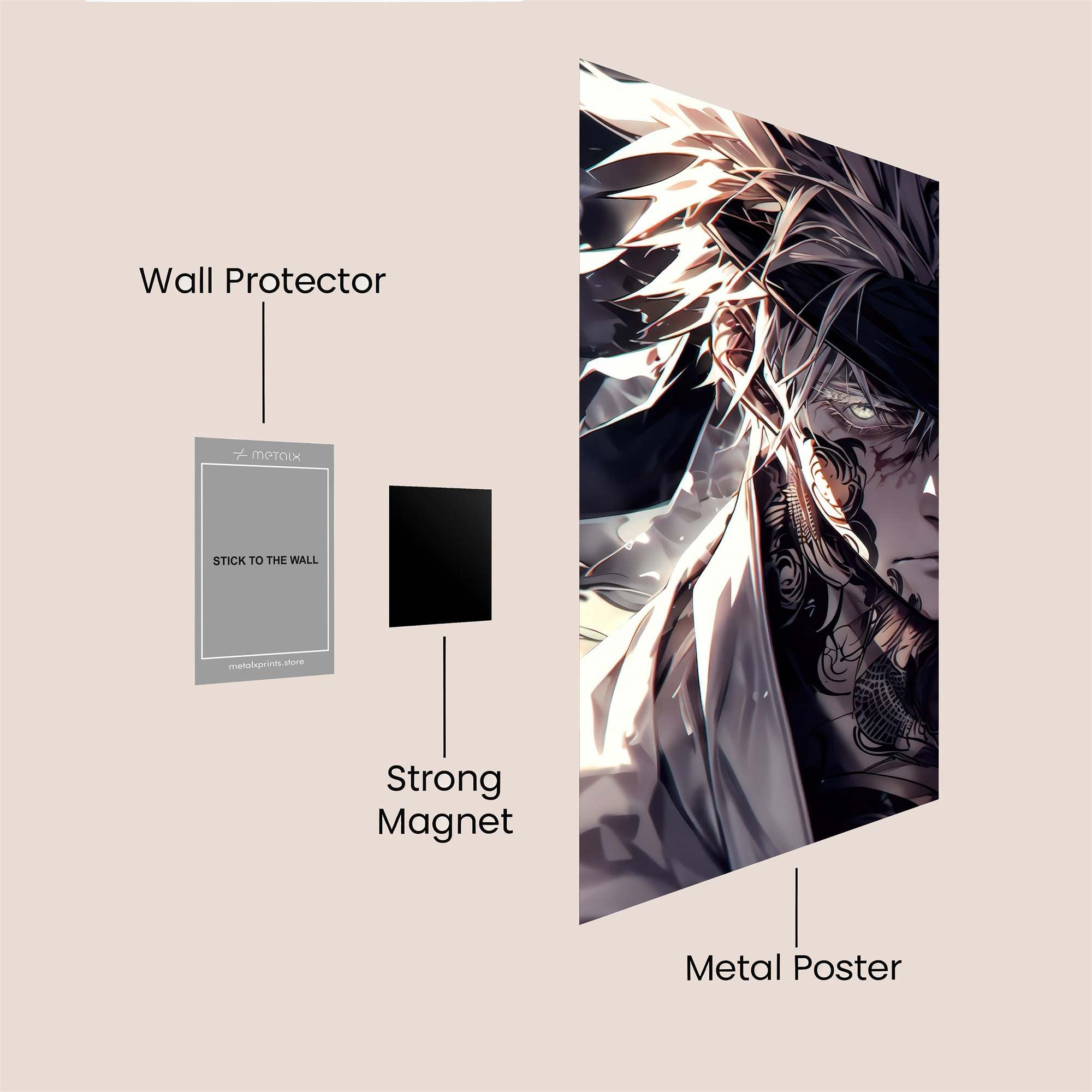 Saito Serene Safe Wall Magnetic / M