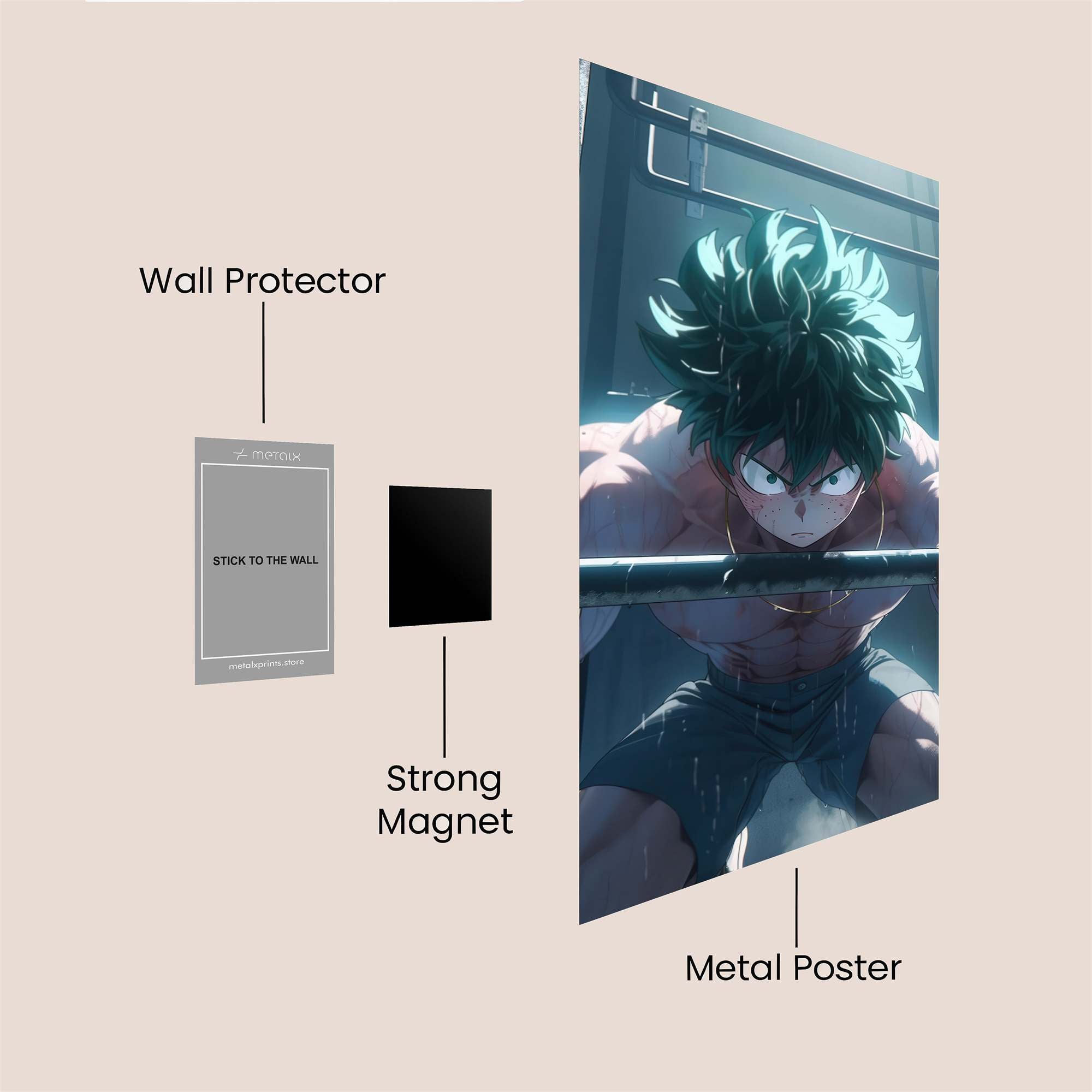 Izuku Intense Safe Wall Magnetic / M