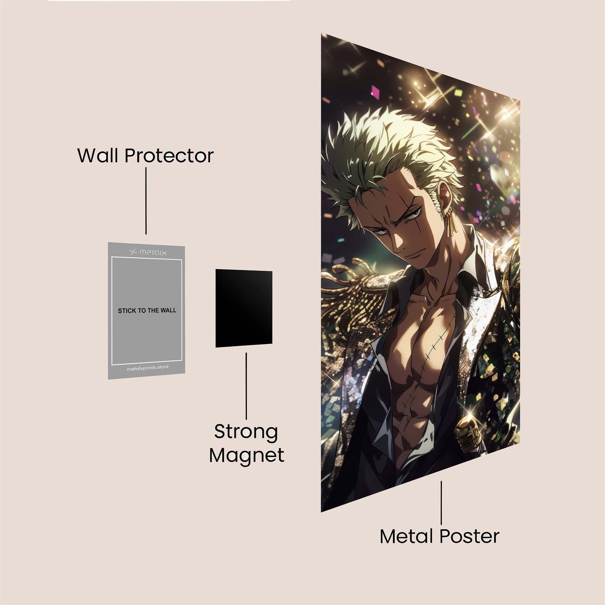 Sabo Dazzling Safe Wall Magnetic / M