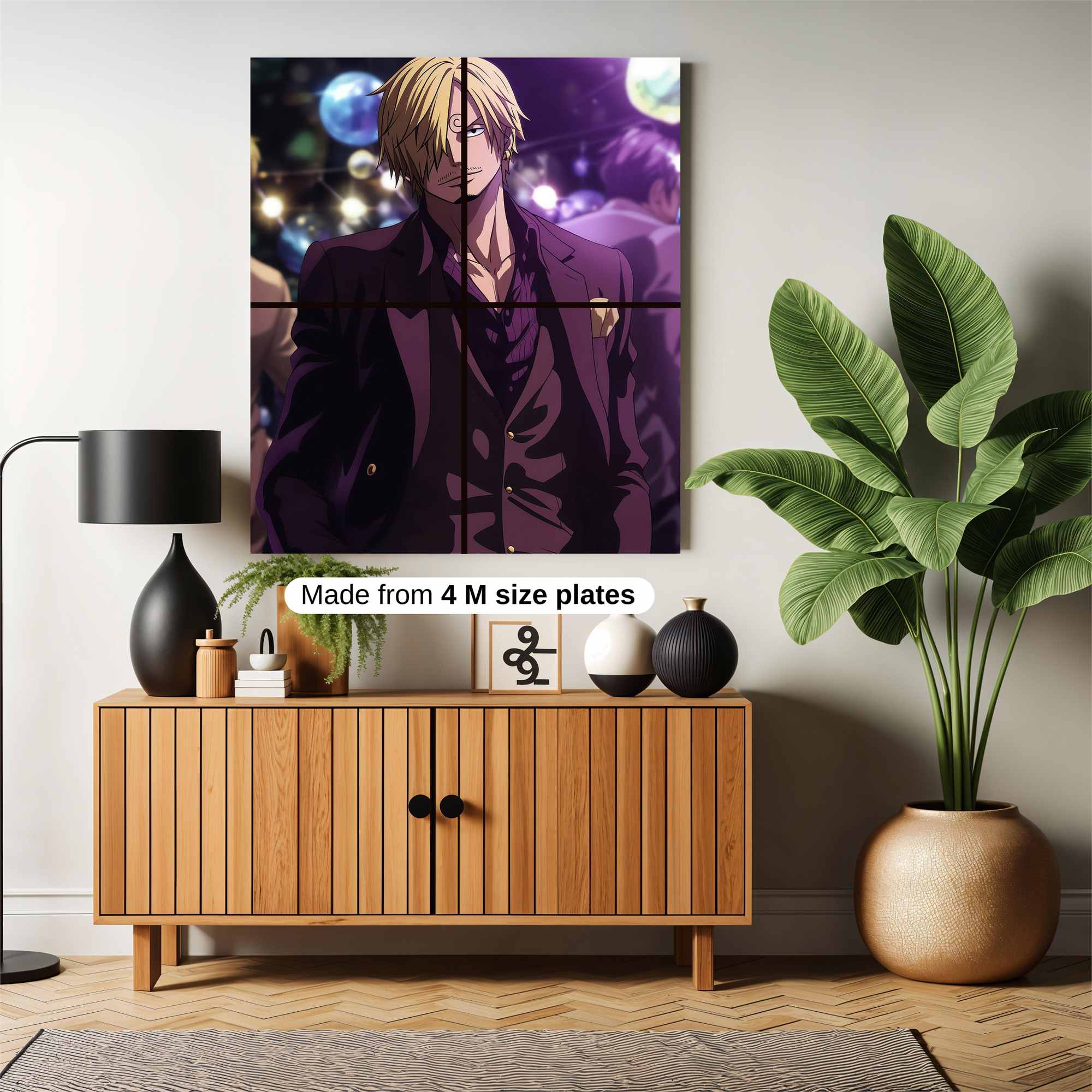 Sanji Suave Safe Wall Magnetic / M