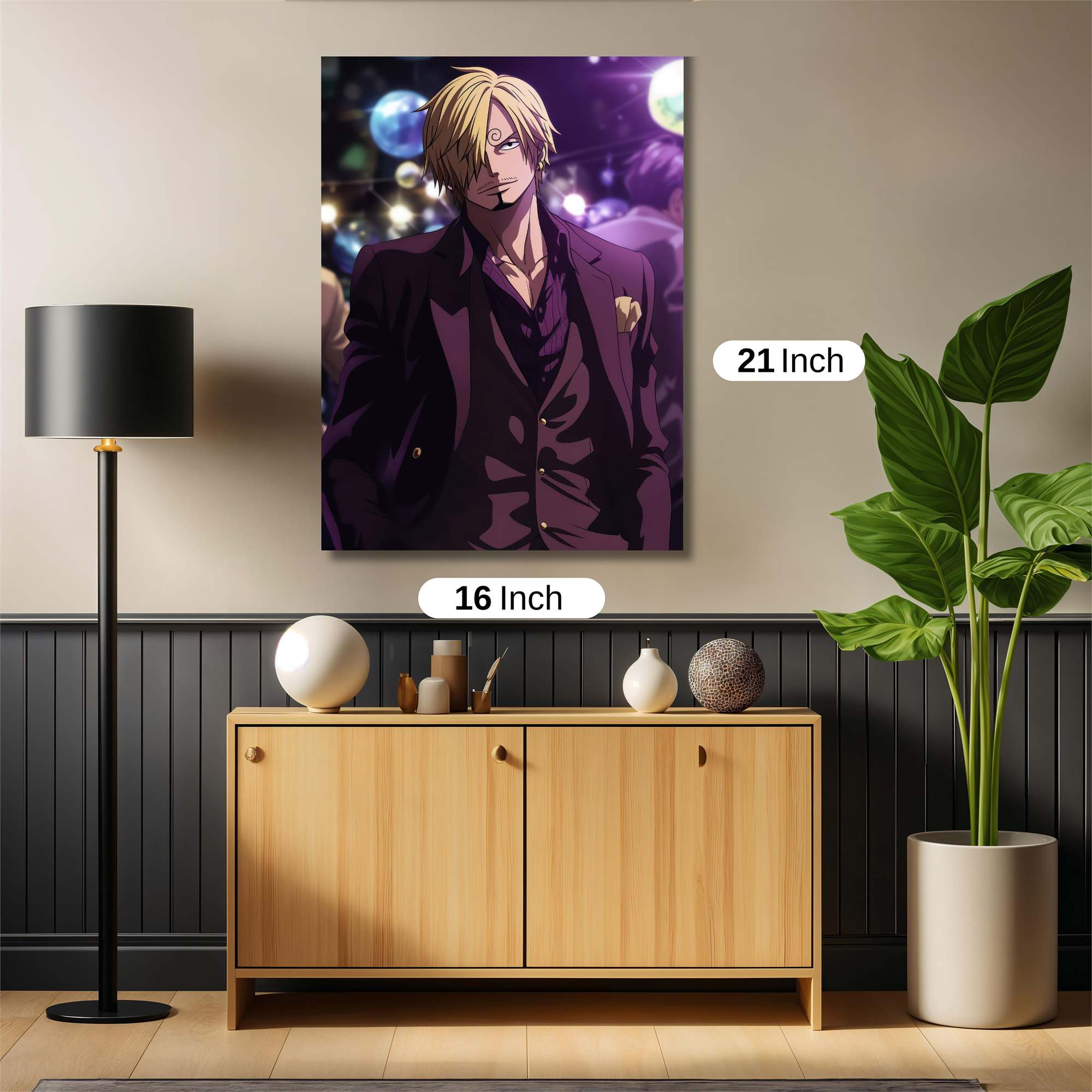 Sanji Suave Safe Wall Magnetic / M