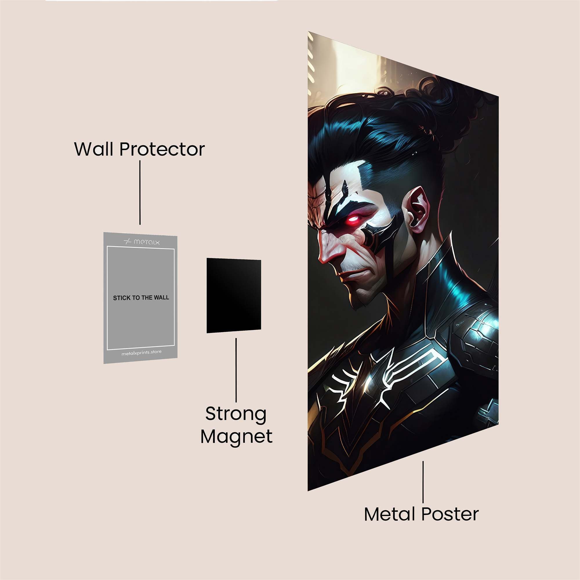 Spawn Sinister Safe Wall Magnetic / M