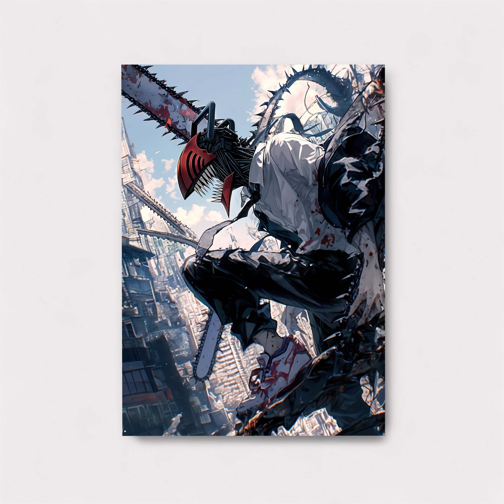 Chainsaw Mayhem Safe Wall Magnetic / M