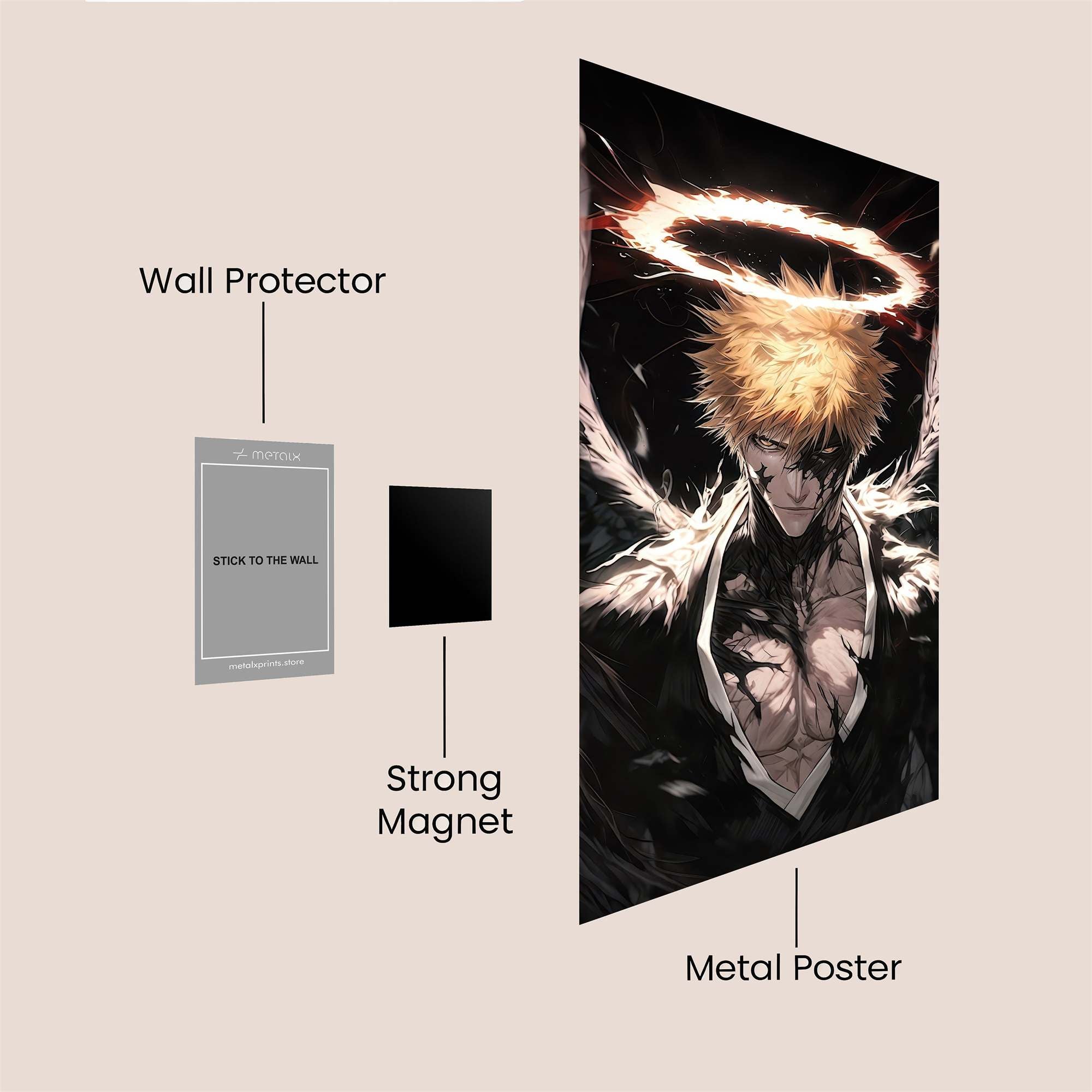 Ichigo Divine Safe Wall Magnetic / M