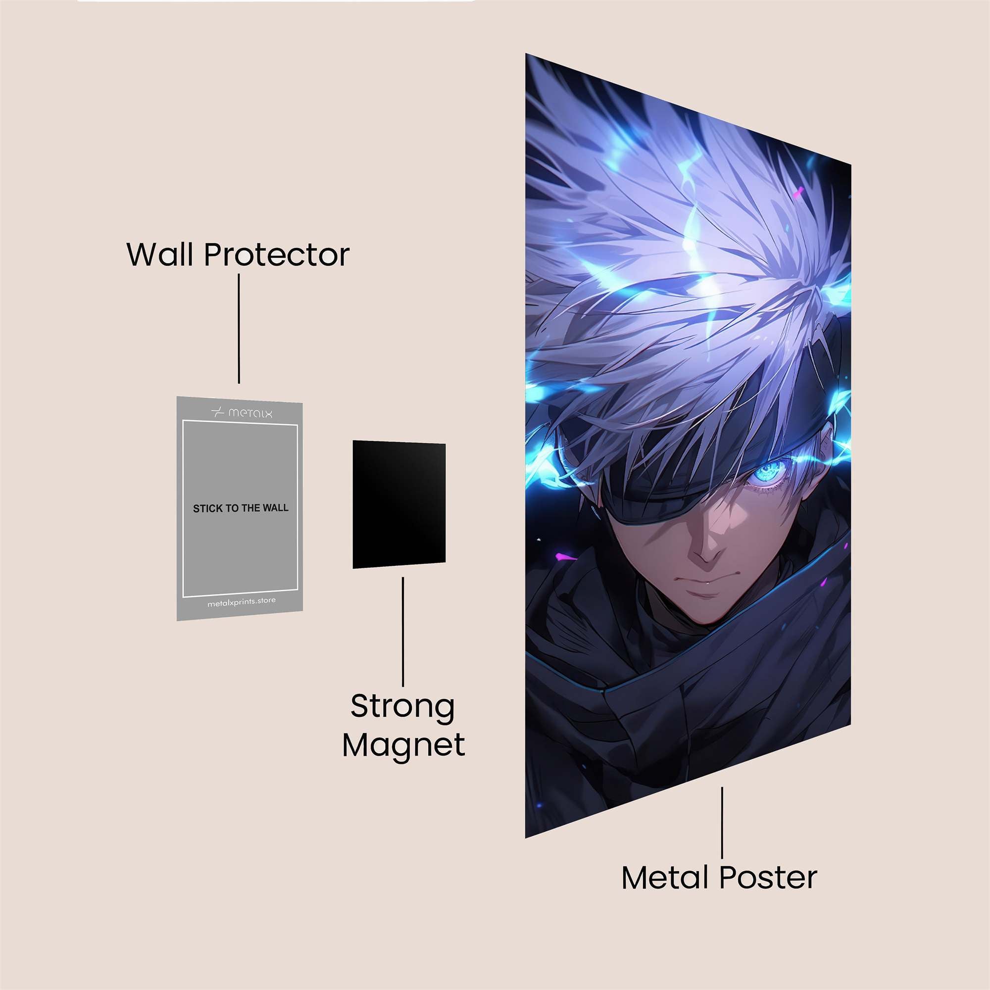 Satoru Serene Safe Wall Magnetic / M