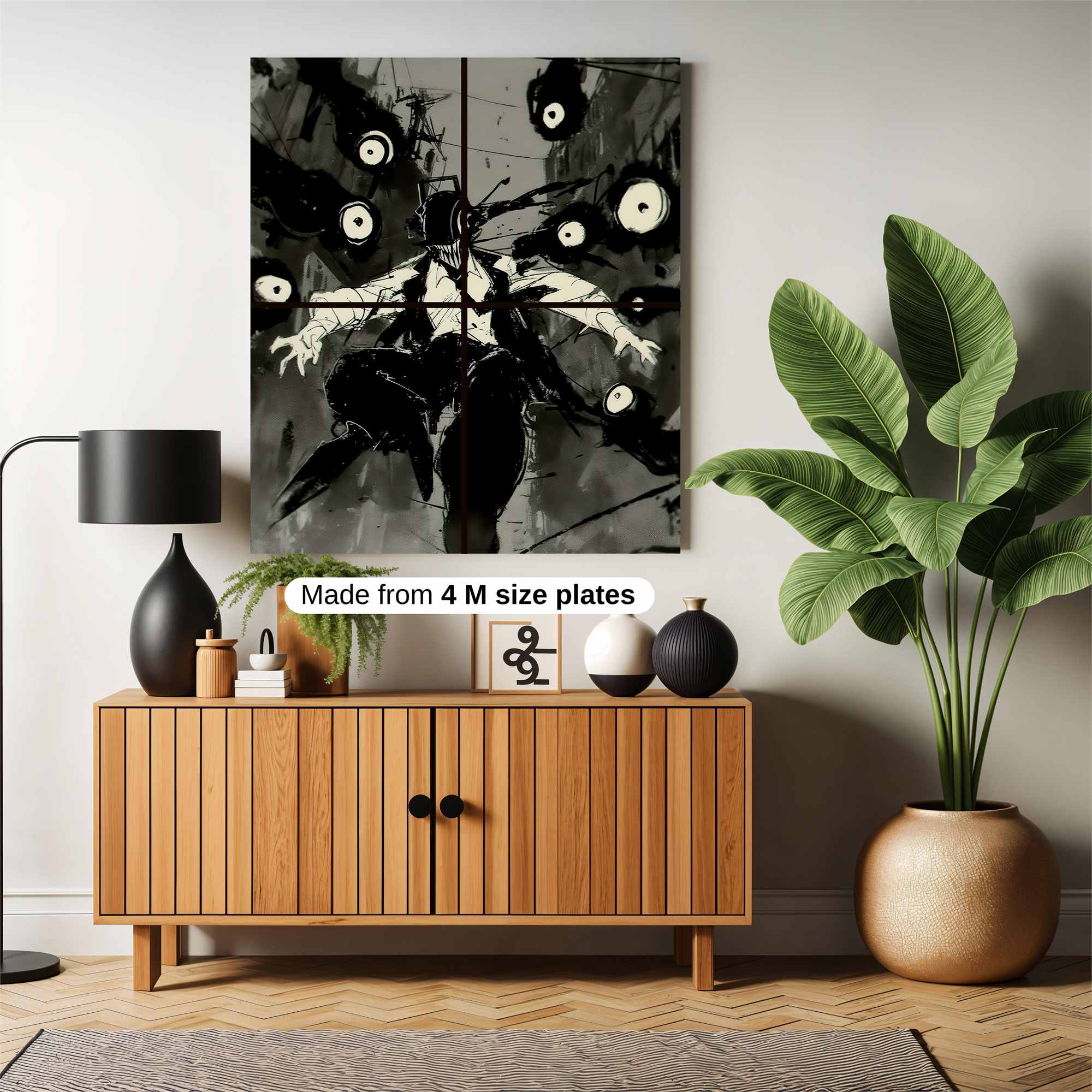 Surreal Descent Safe Wall Magnetic / M