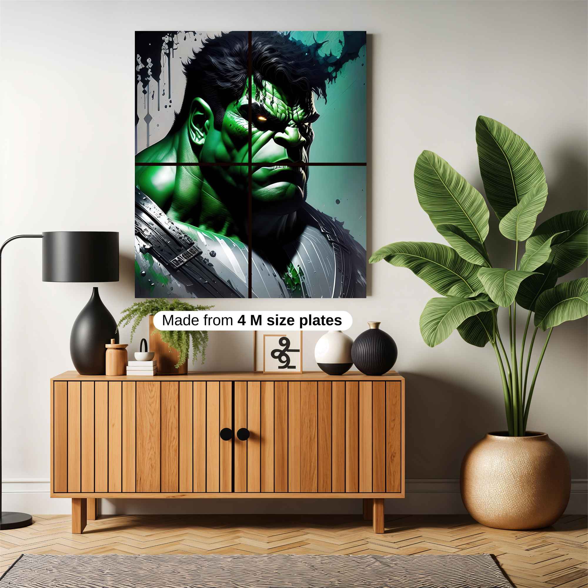 Hulk Ferocious Safe Wall Magnetic / M