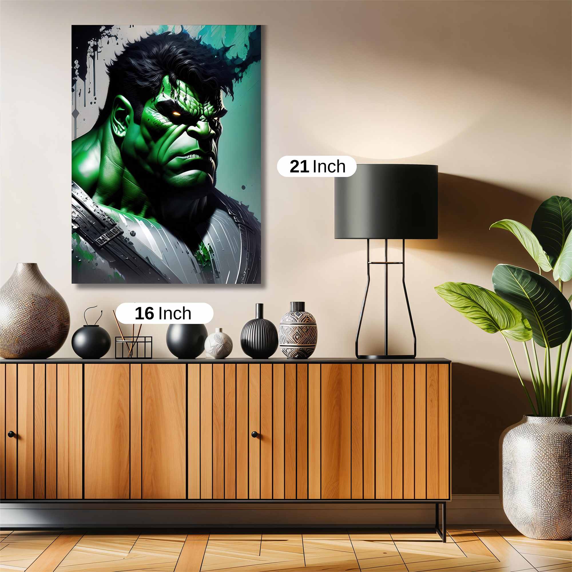Hulk Ferocious Safe Wall Magnetic / M