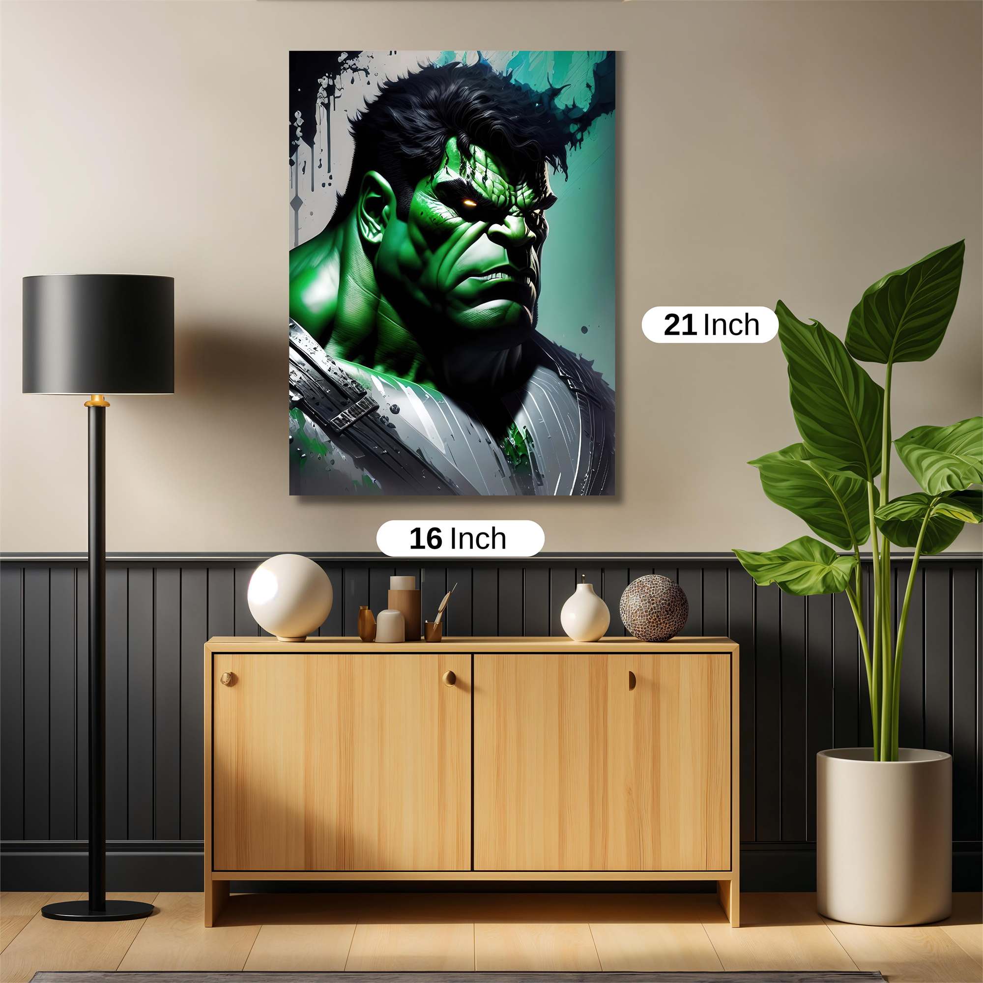 Hulk Ferocious Safe Wall Magnetic / M