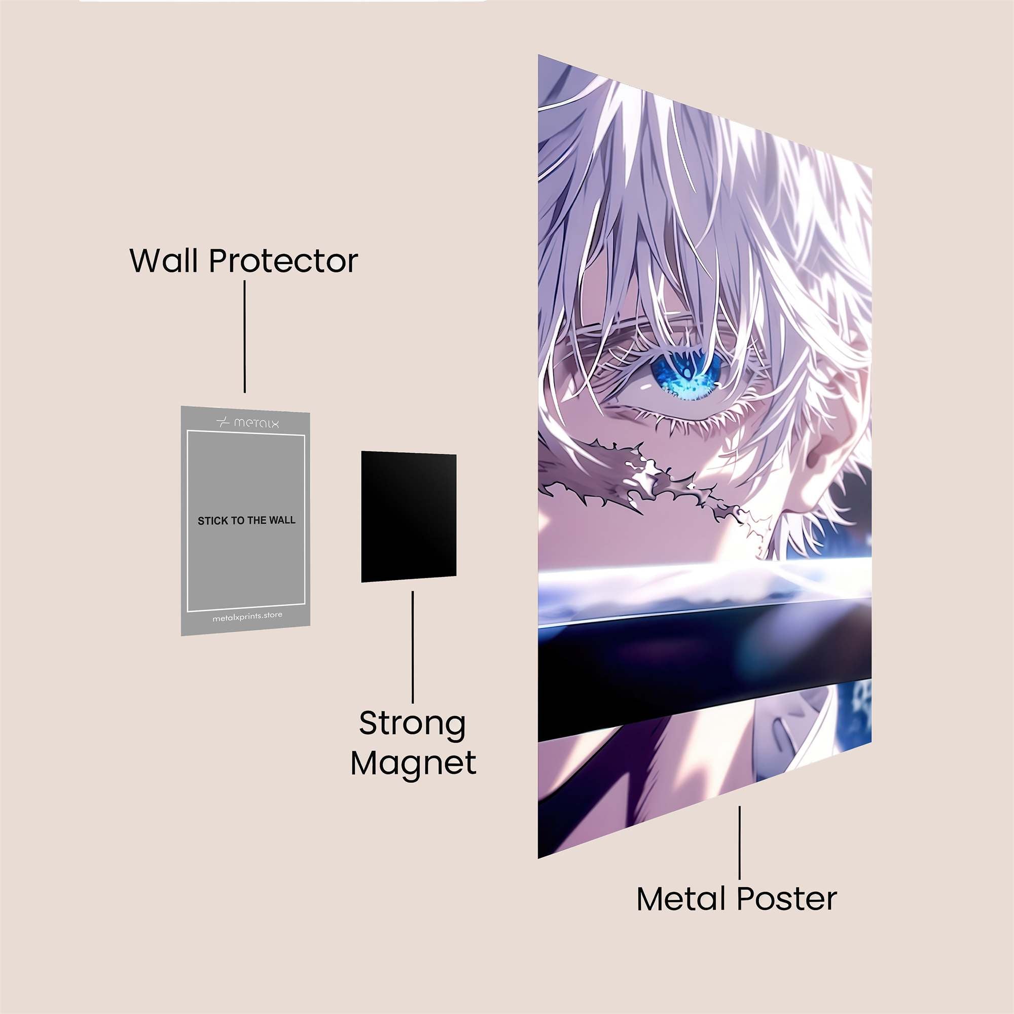 Satoru Serene Safe Wall Magnetic / M