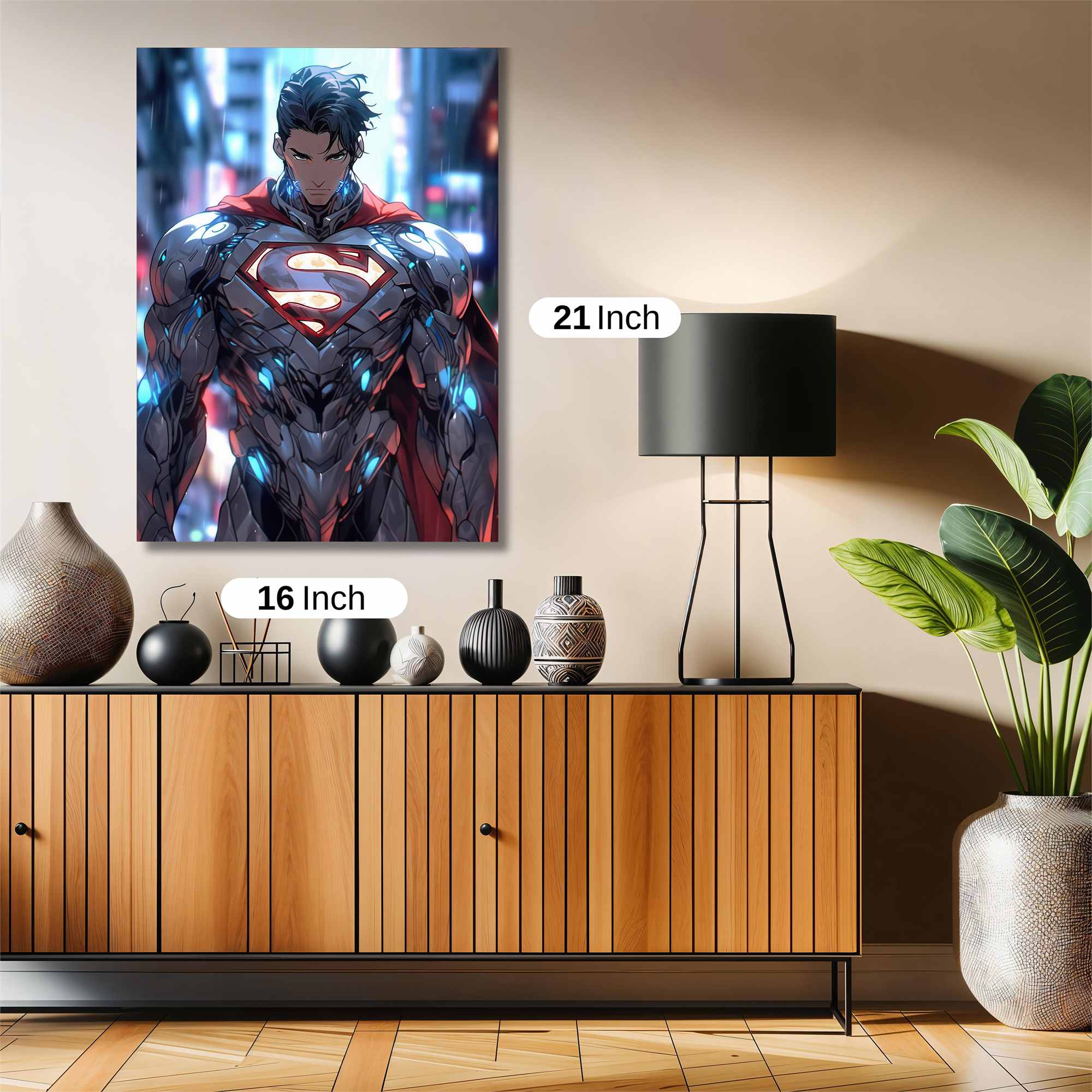 Superman Resolute Safe Wall Magnetic / M