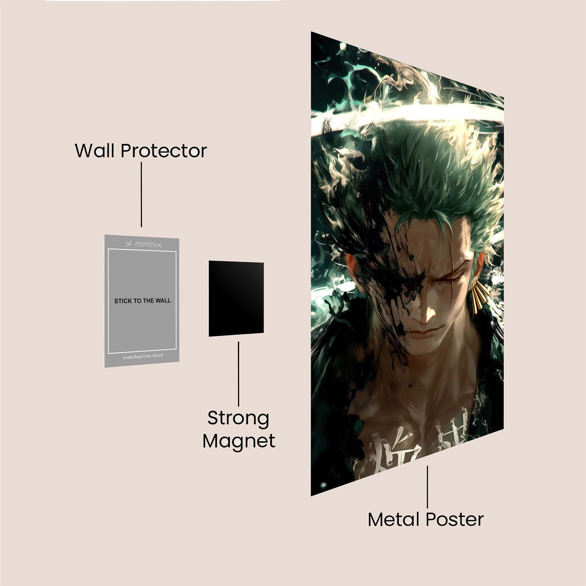 Zoro Tempest Safe Wall Magnetic / M