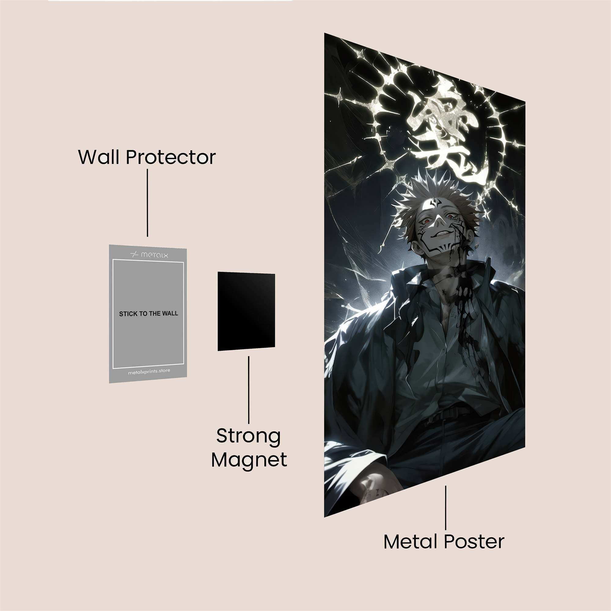 Jogo Tranquil Safe Wall Magnetic / M