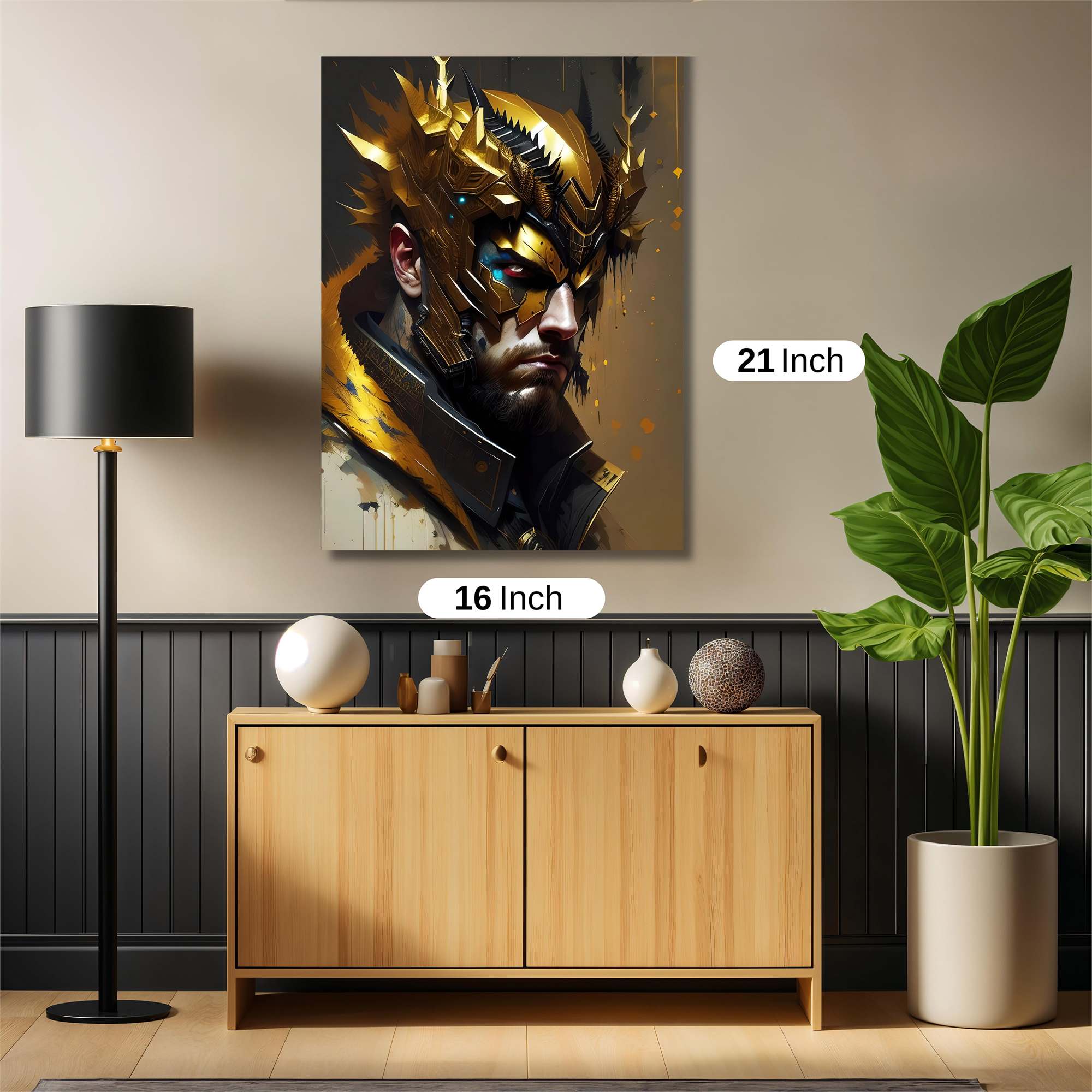 Golden Fury Safe Wall Magnetic / M
