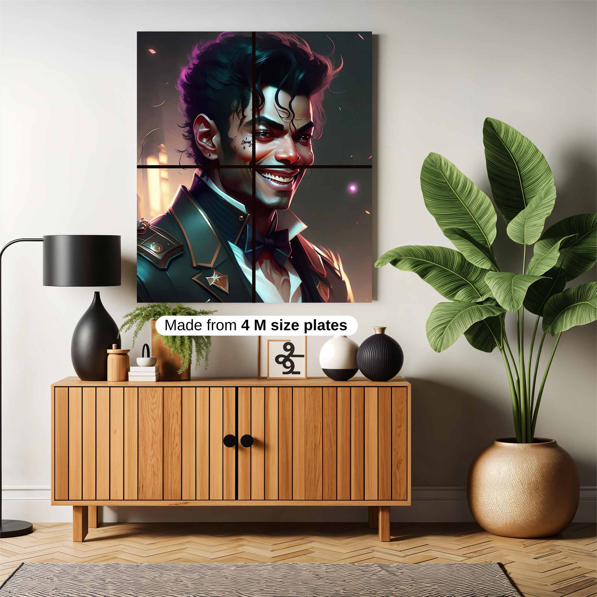 Michael Mischievous Safe Wall Magnetic / M