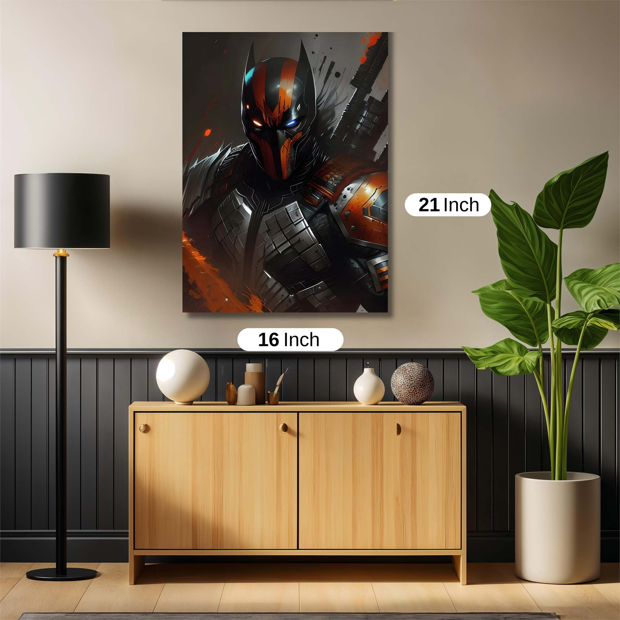 Deathstroke Defiant Safe Wall Magnetic / M