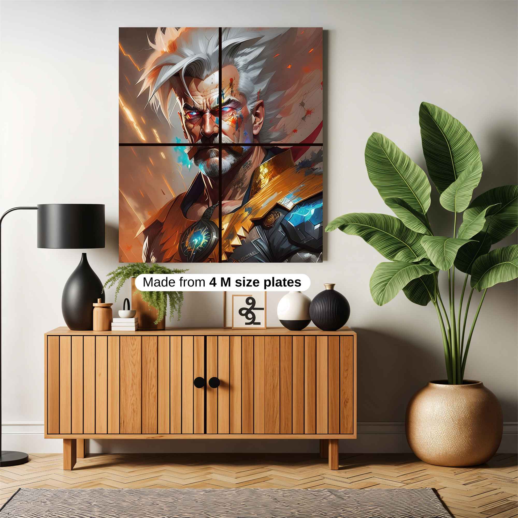 Wizard Fiery Safe Wall Magnetic / M