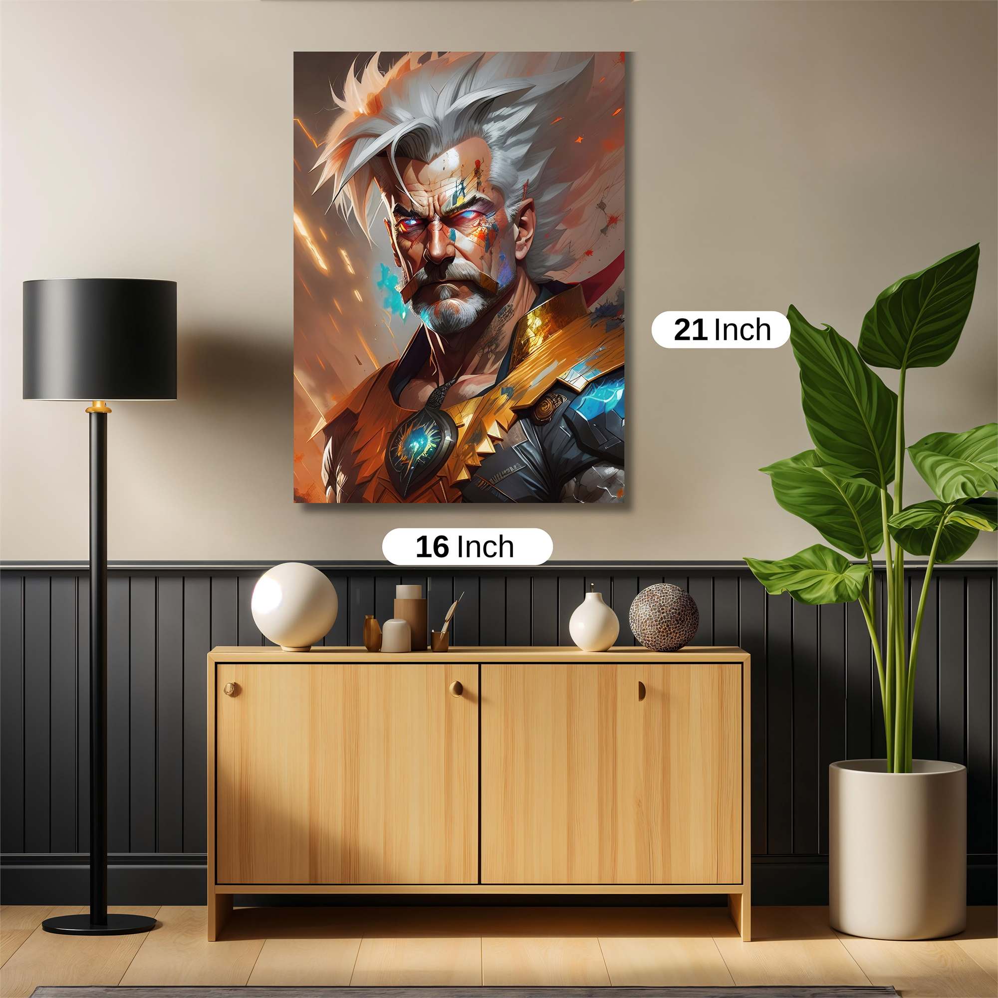 Wizard Fiery Safe Wall Magnetic / M