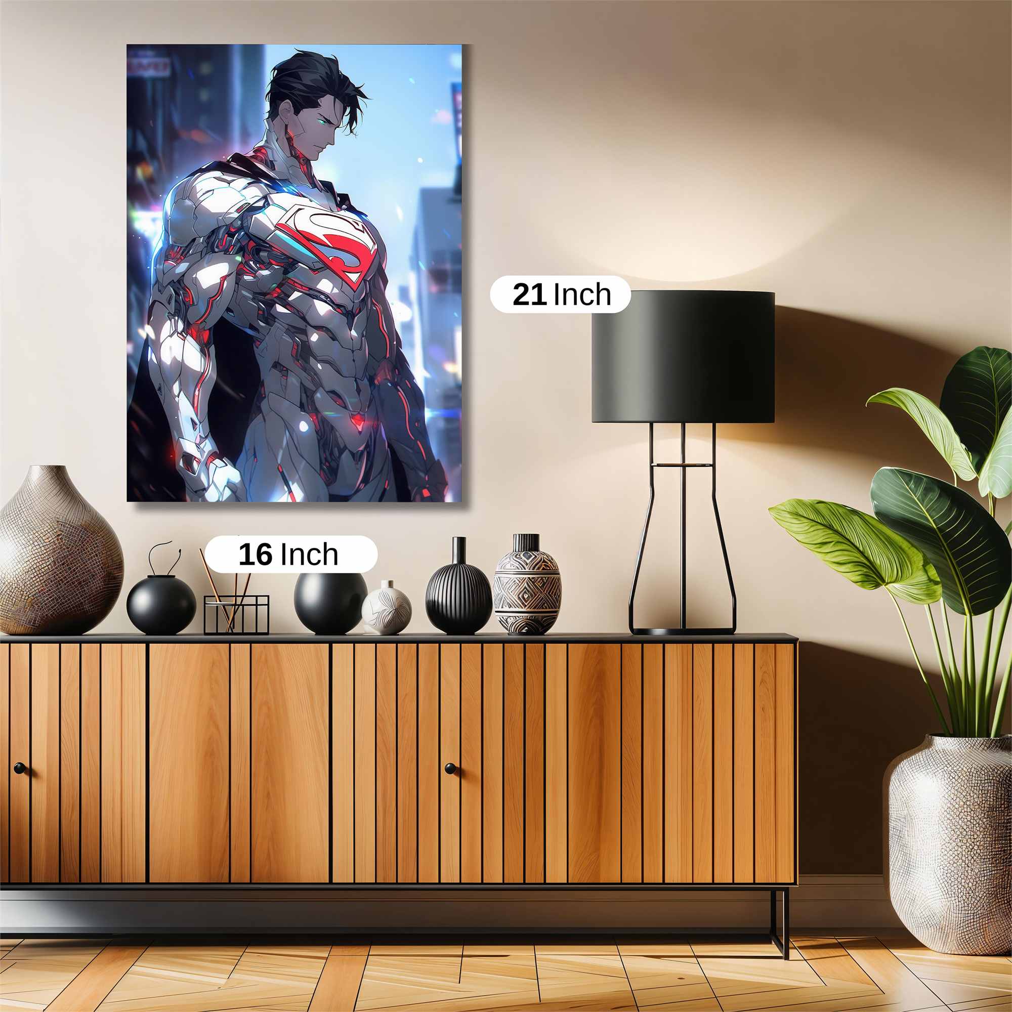 Superman Resolute Safe Wall Magnetic / M