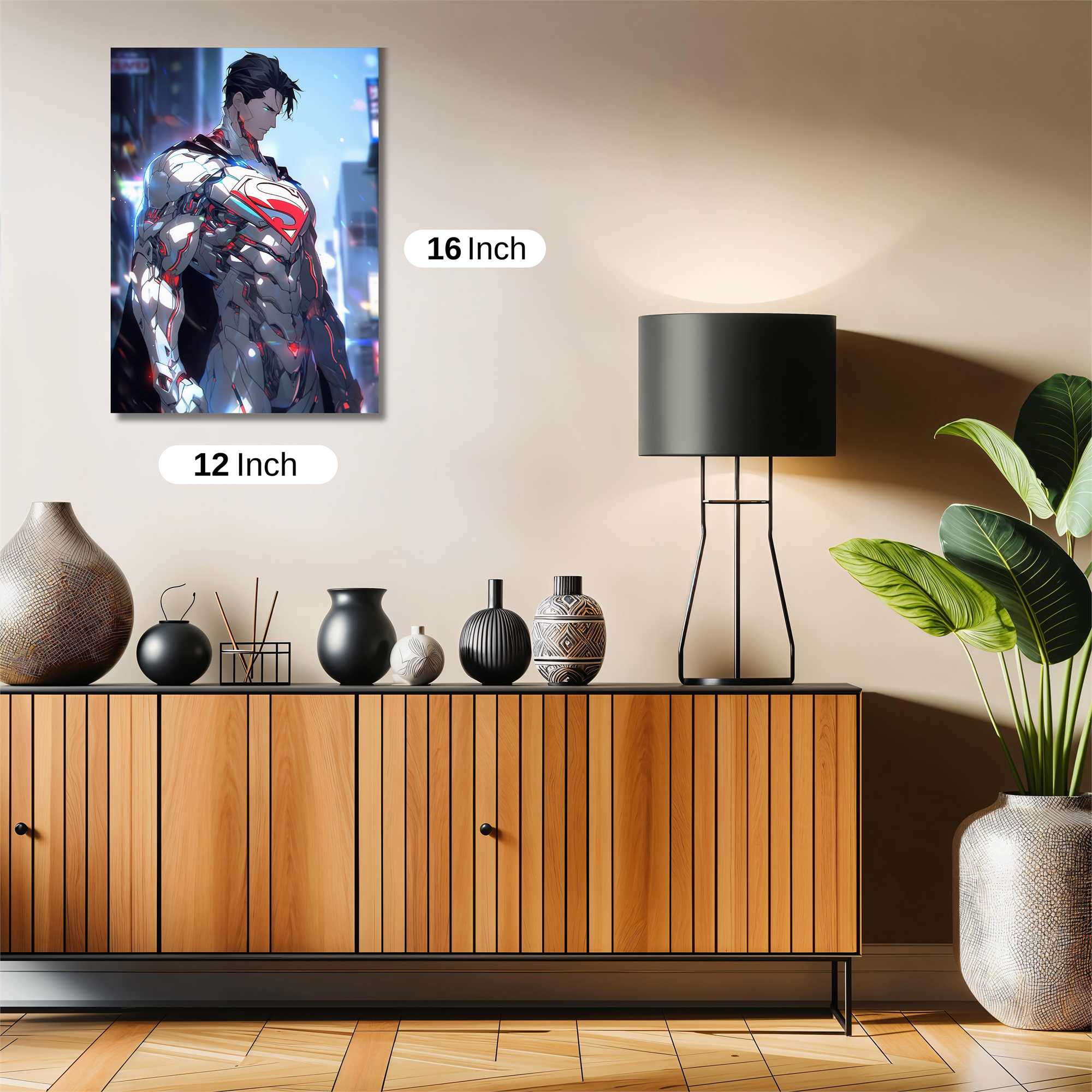 Superman Resolute Safe Wall Magnetic / M