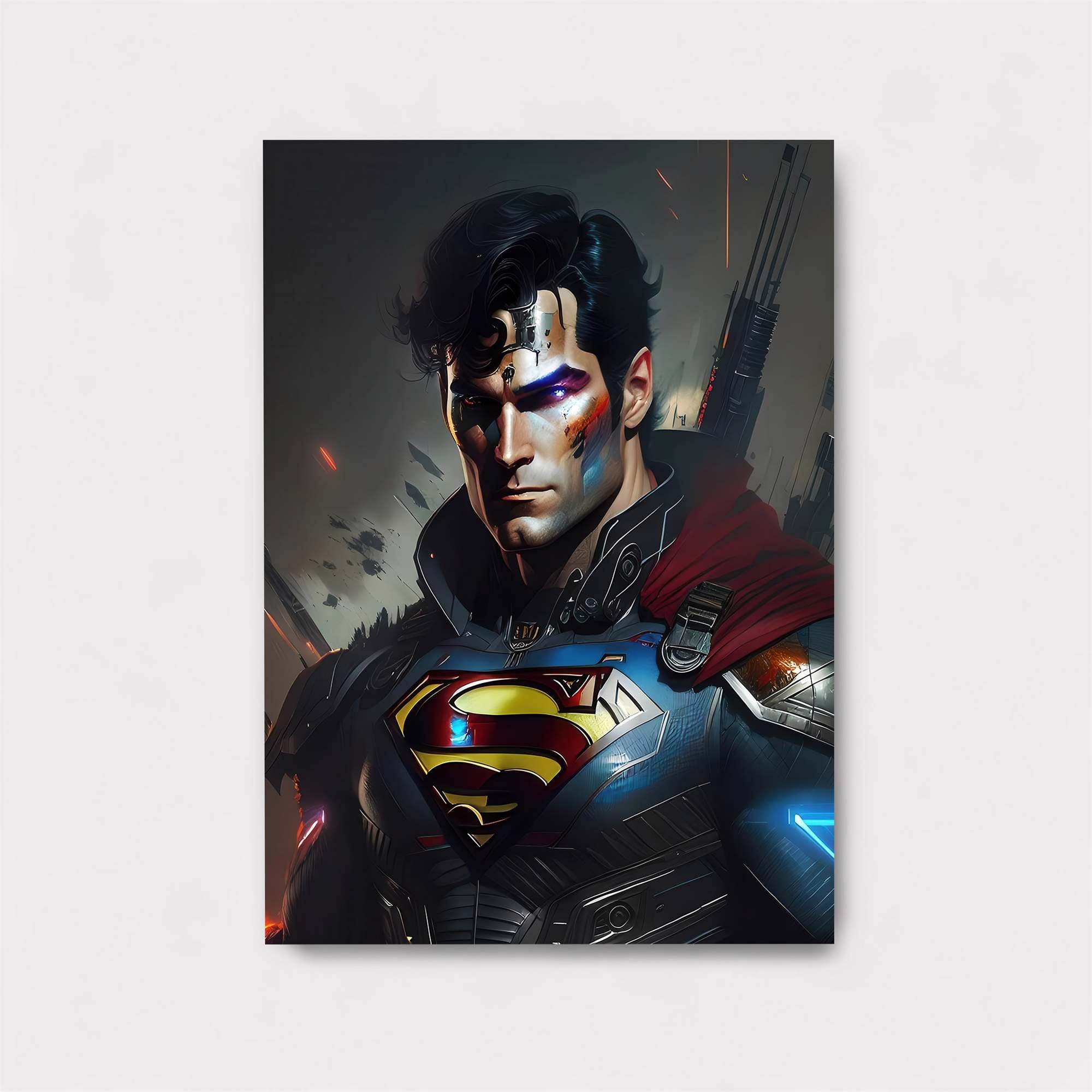 Superman Somber Safe Wall Magnetic / M