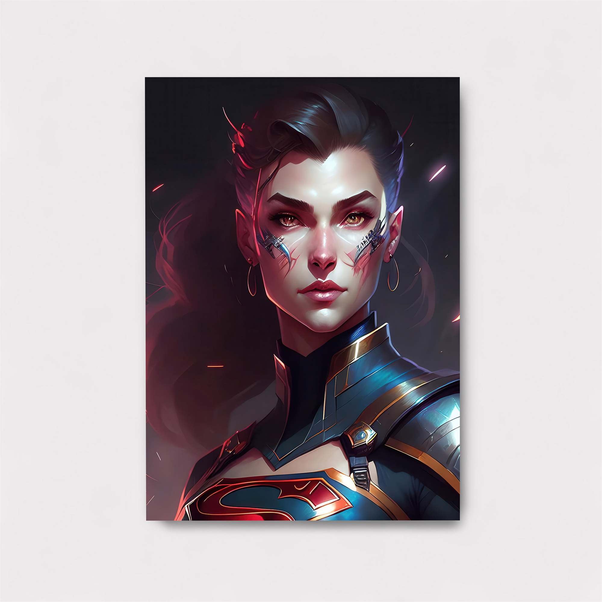 Supergirl Fierce Safe Wall Magnetic / M