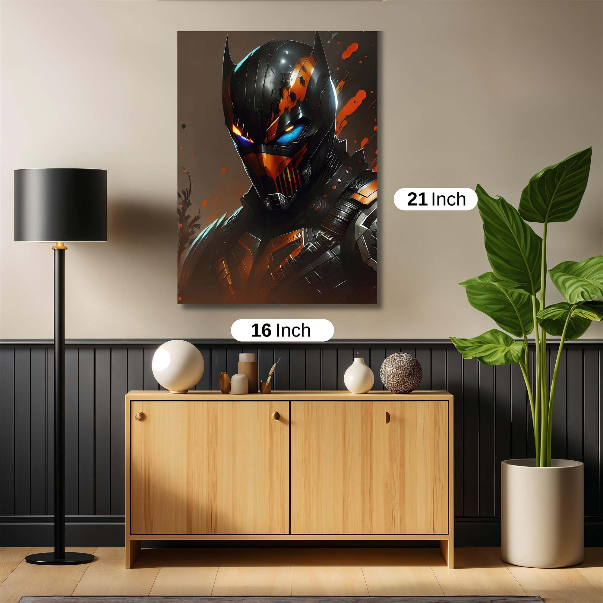 Batman Intense Safe Wall Magnetic / M