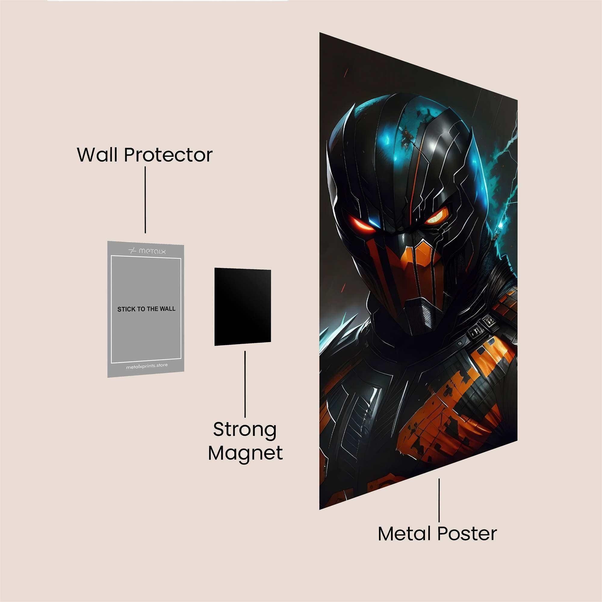 Electro Menace Safe Wall Magnetic / M