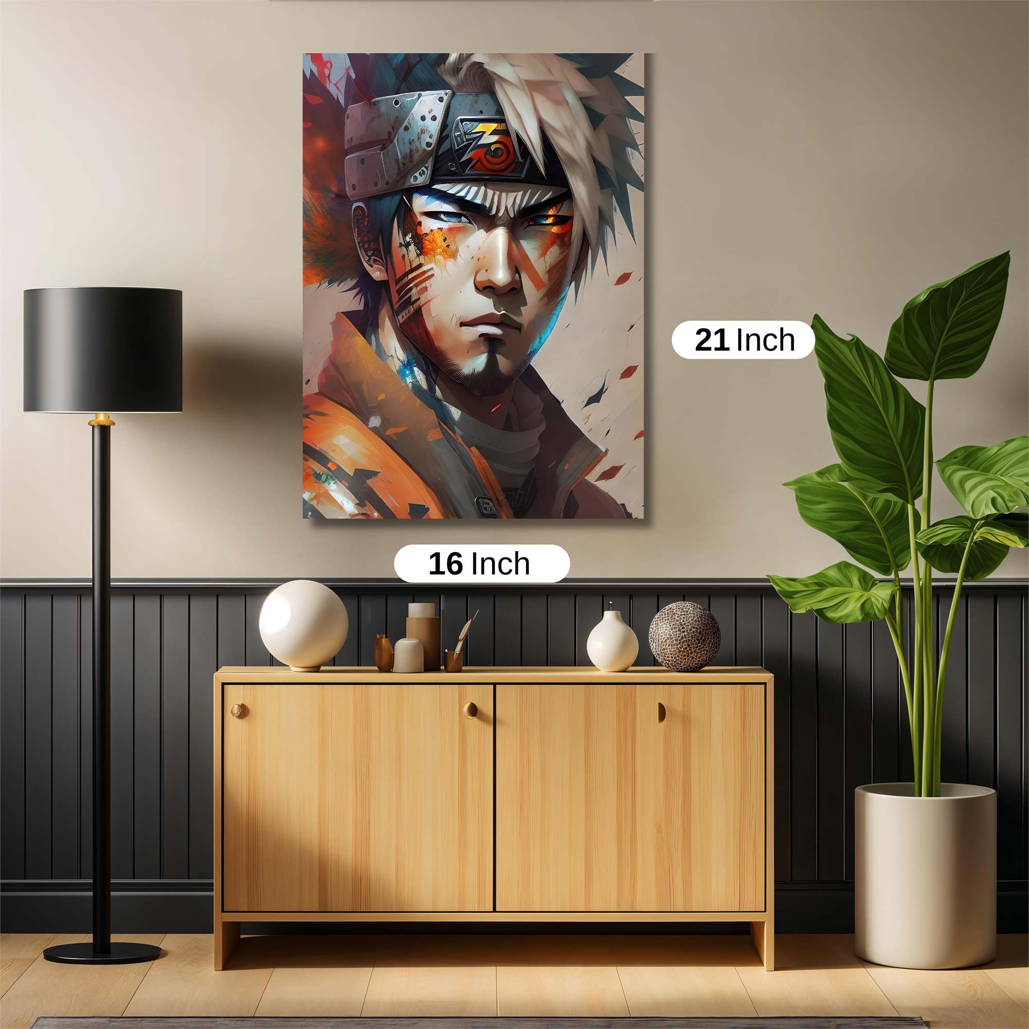 Kakashi Fierce Safe Wall Magnetic / M