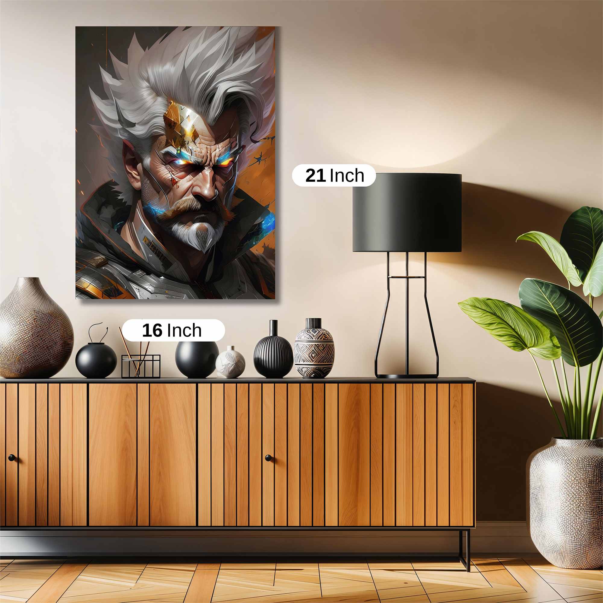 Gandalf Enraged Safe Wall Magnetic / M