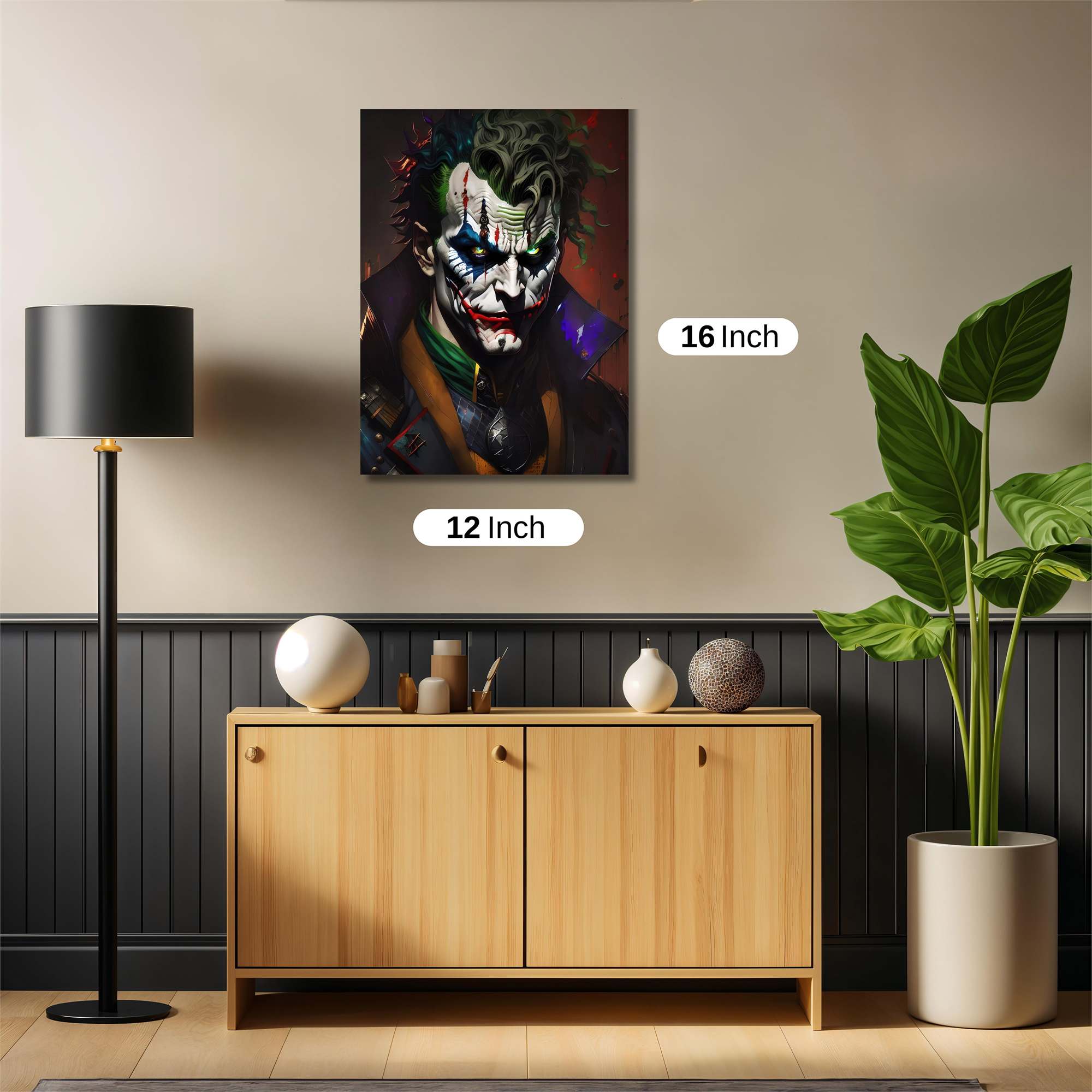 Joker Insane Safe Wall Magnetic / M